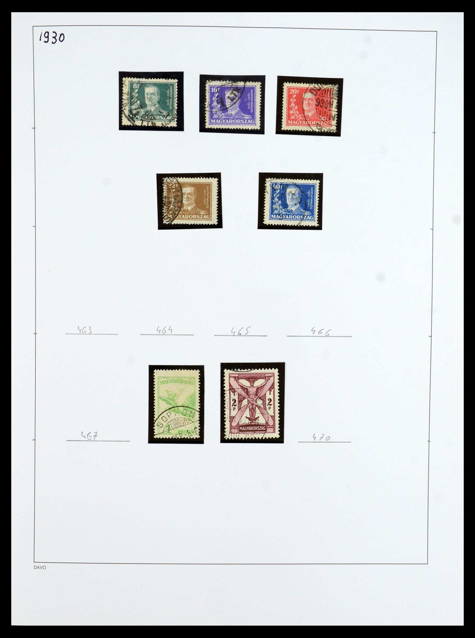 35956 029 - Postzegelverzameling 35956 Hongarije 1871-1991.