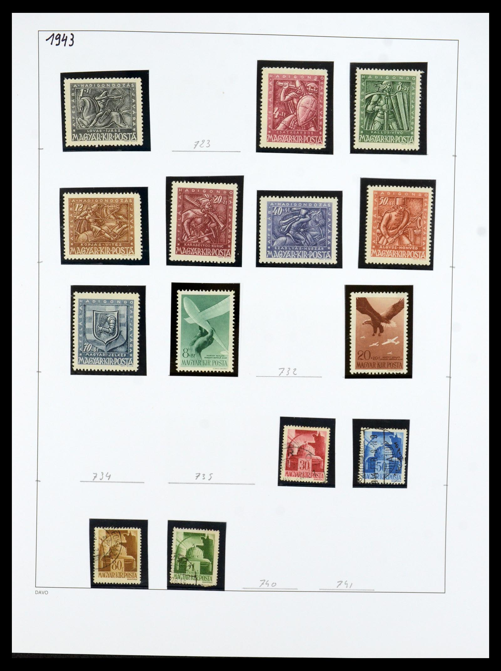 35956 049 - Postzegelverzameling 35956 Hongarije 1871-1991.