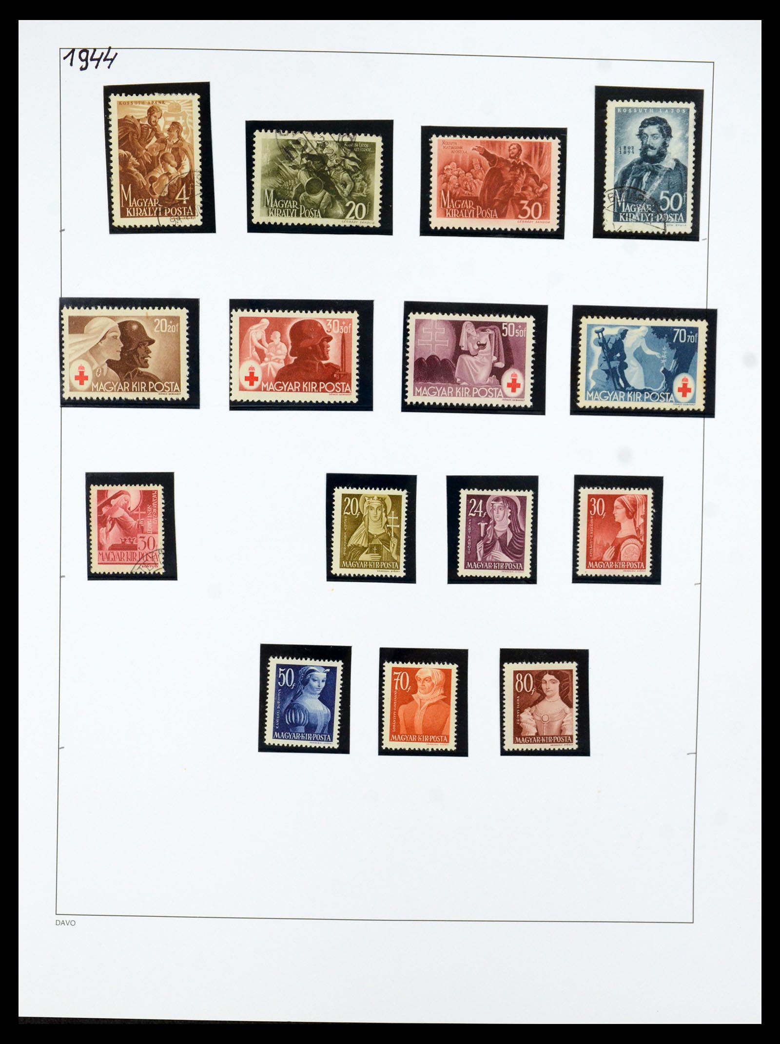 35956 050 - Postzegelverzameling 35956 Hongarije 1871-1991.