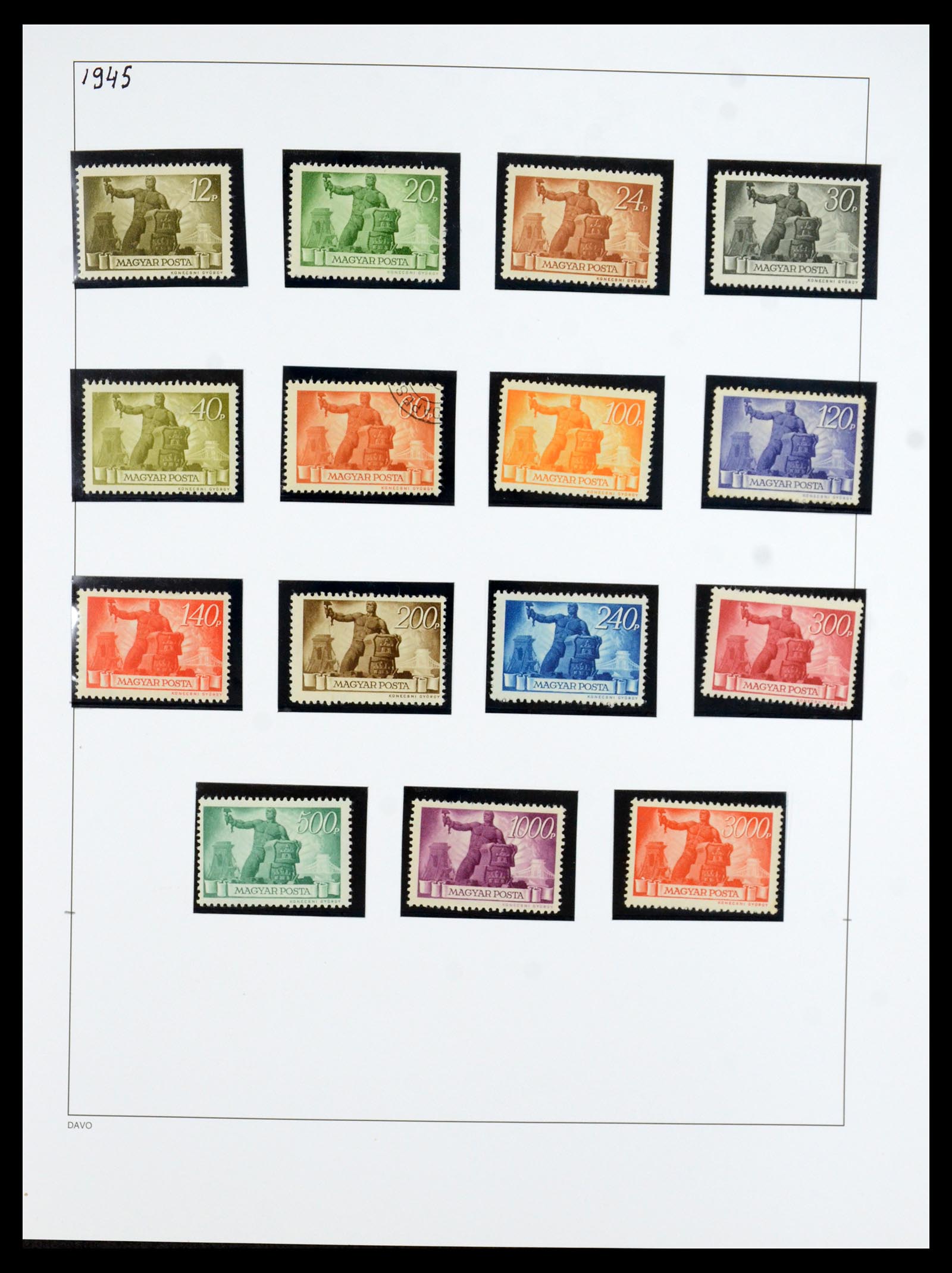35956 053 - Postzegelverzameling 35956 Hongarije 1871-1991.