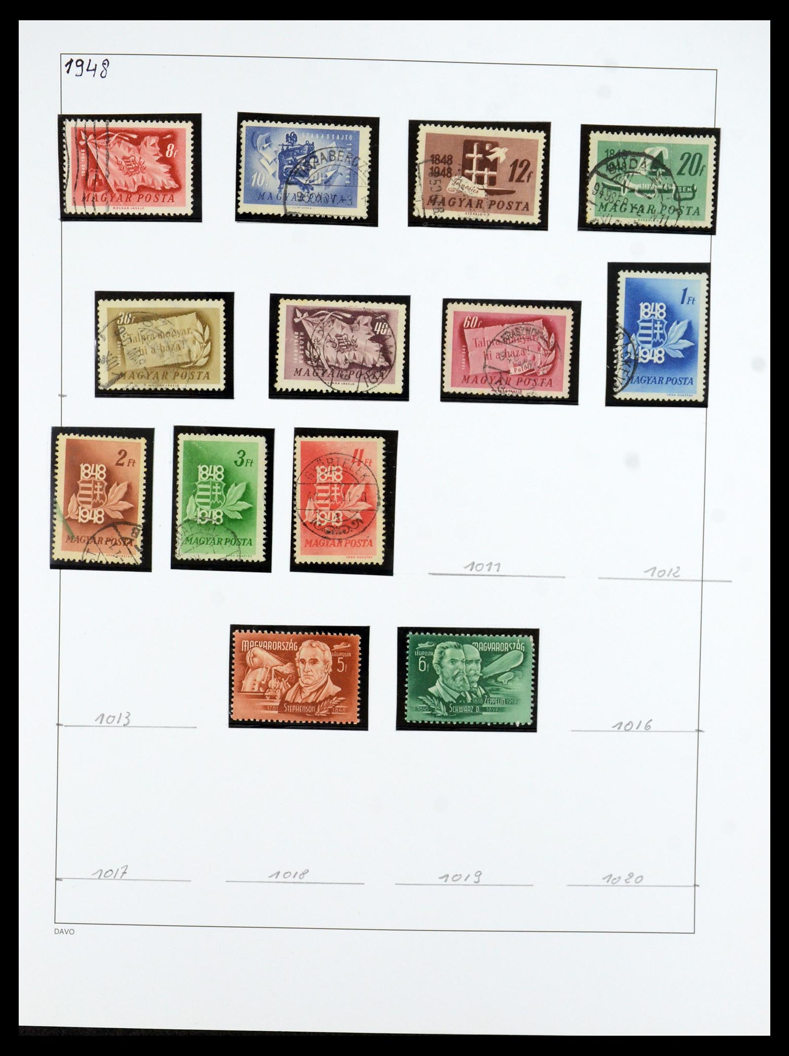 35956 061 - Postzegelverzameling 35956 Hongarije 1871-1991.