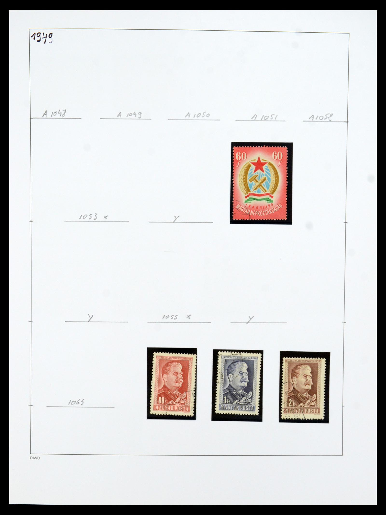 35956 065 - Postzegelverzameling 35956 Hongarije 1871-1991.