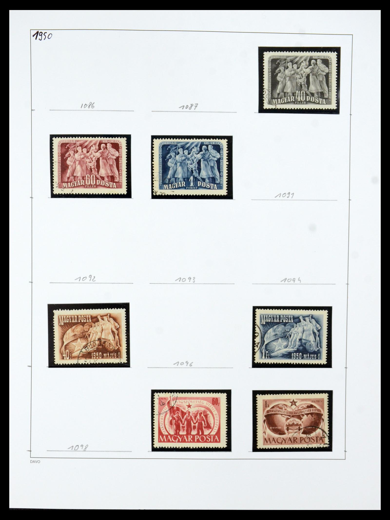 35956 068 - Postzegelverzameling 35956 Hongarije 1871-1991.