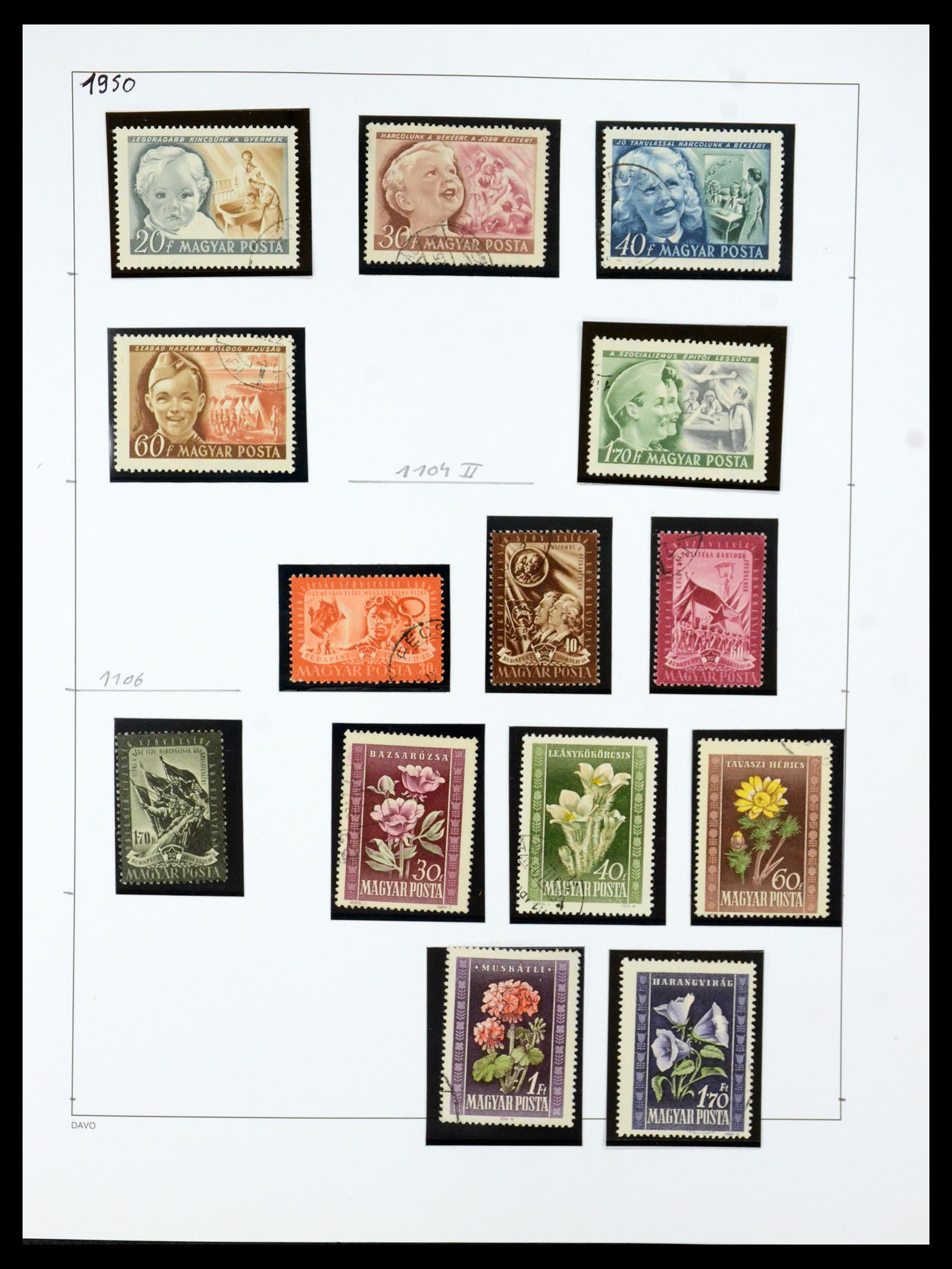 35956 069 - Postzegelverzameling 35956 Hongarije 1871-1991.