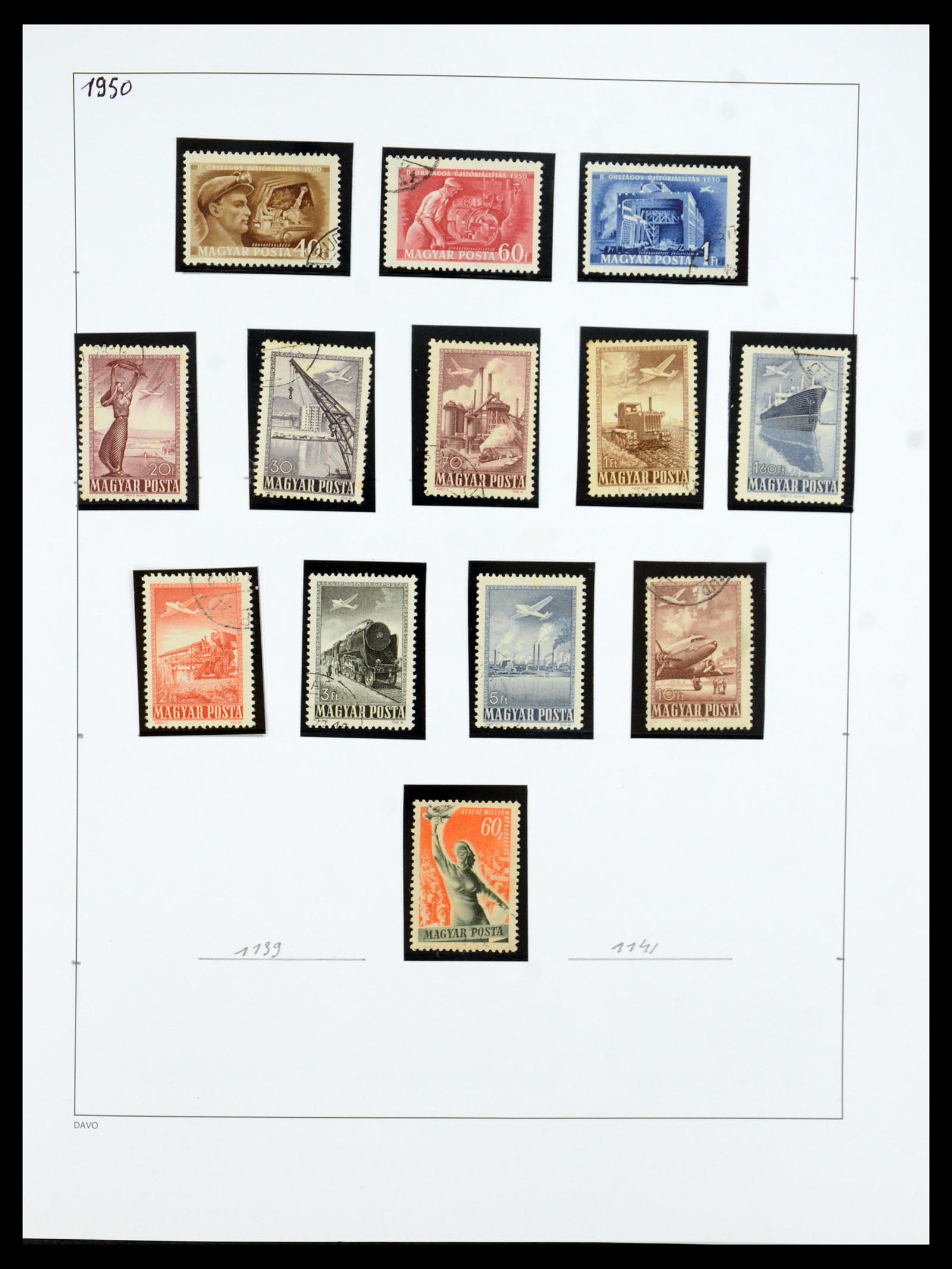 35956 070 - Postzegelverzameling 35956 Hongarije 1871-1991.