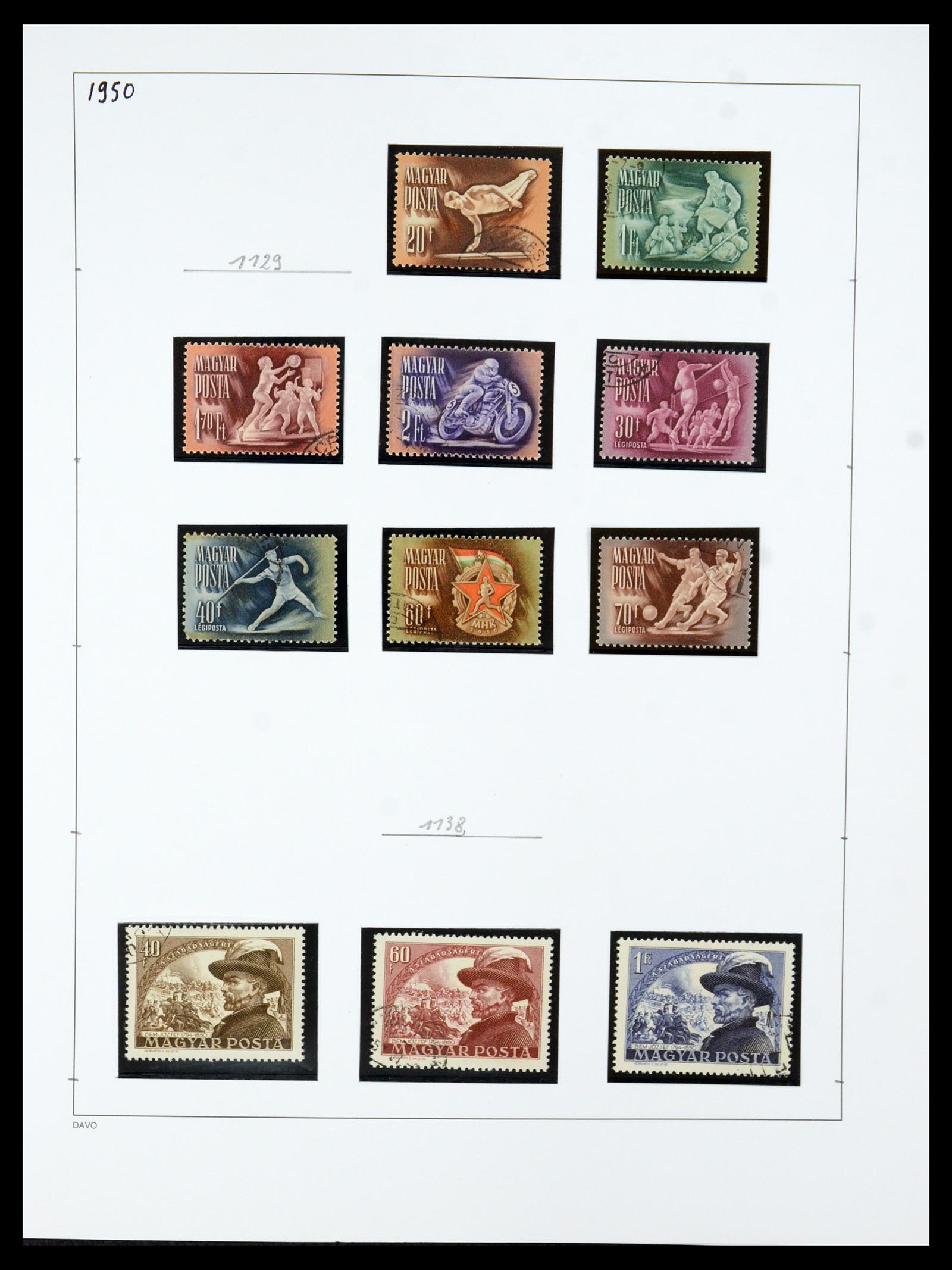 35956 071 - Postzegelverzameling 35956 Hongarije 1871-1991.