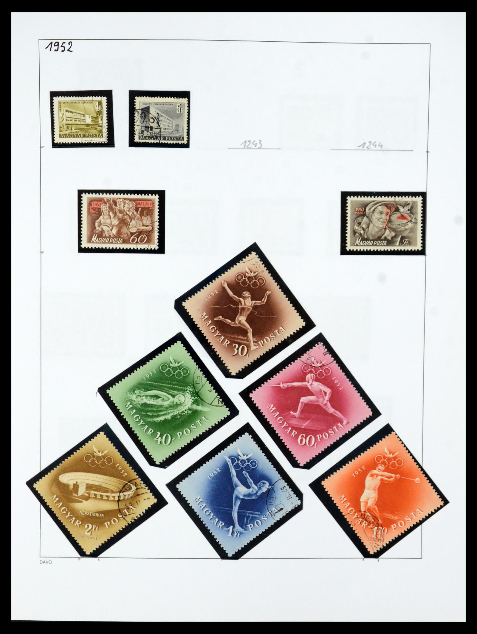 35956 079 - Postzegelverzameling 35956 Hongarije 1871-1991.