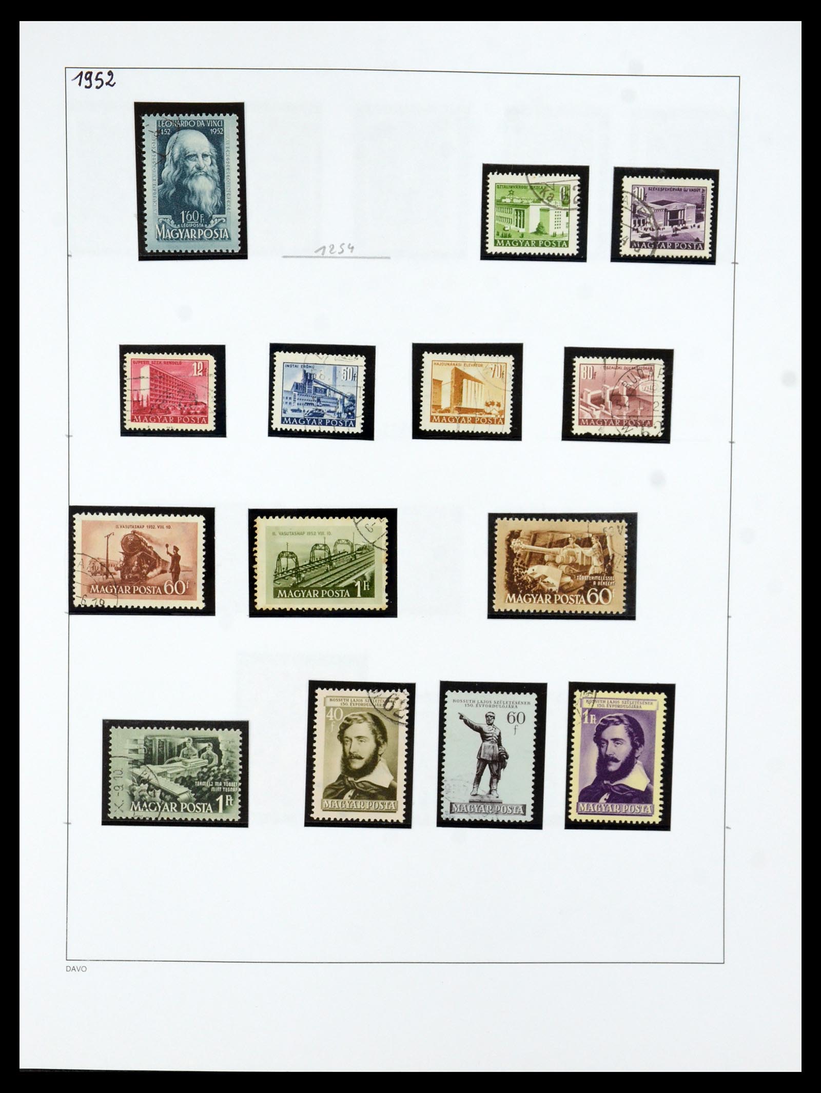 35956 080 - Postzegelverzameling 35956 Hongarije 1871-1991.