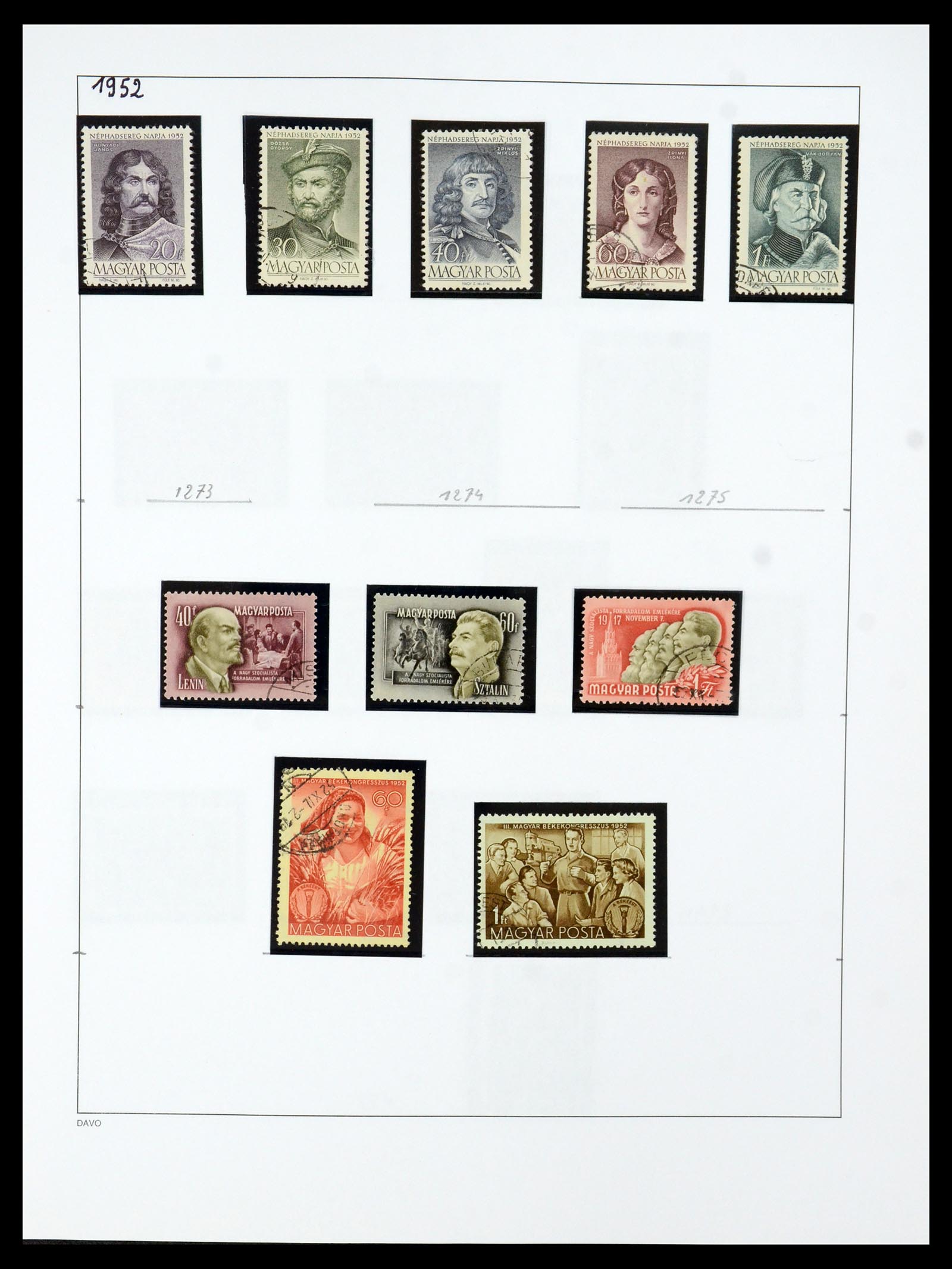 35956 081 - Postzegelverzameling 35956 Hongarije 1871-1991.