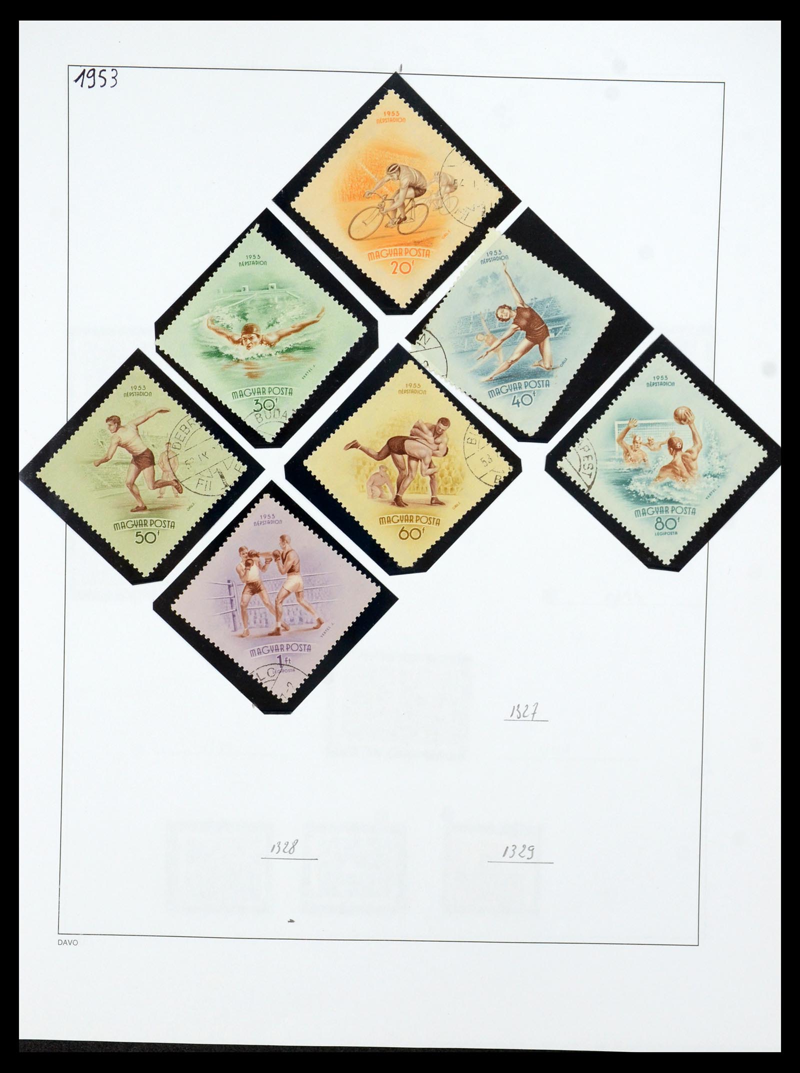 35956 085 - Postzegelverzameling 35956 Hongarije 1871-1991.