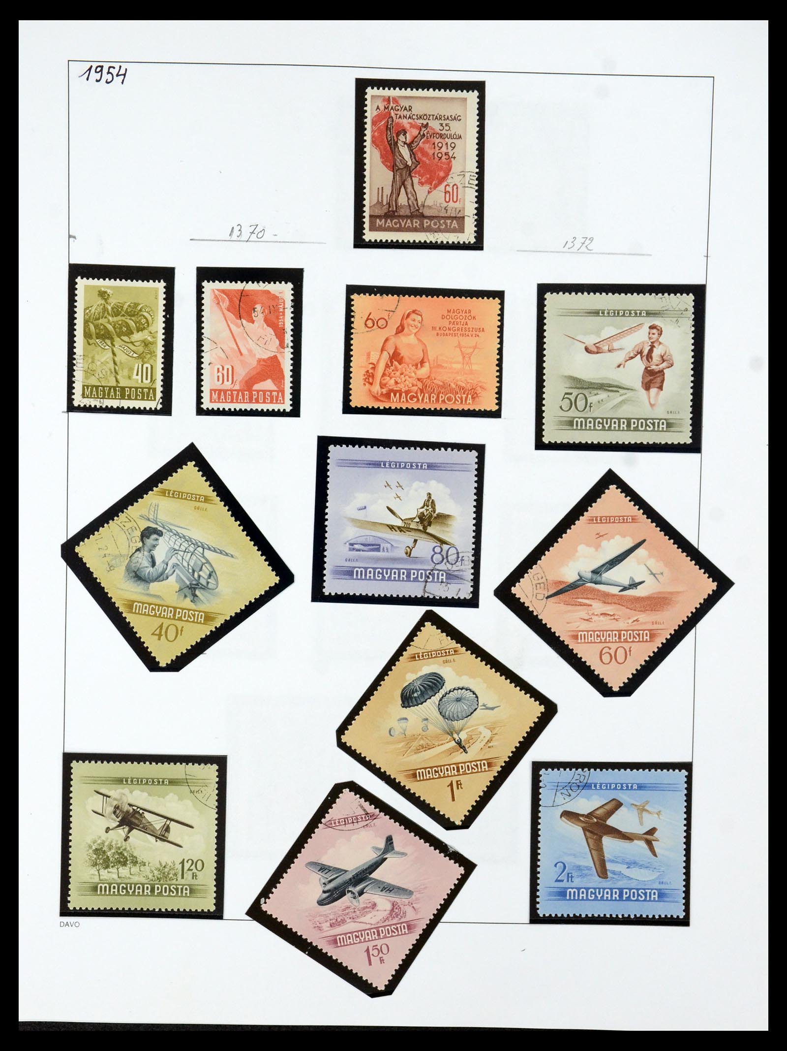35956 088 - Postzegelverzameling 35956 Hongarije 1871-1991.