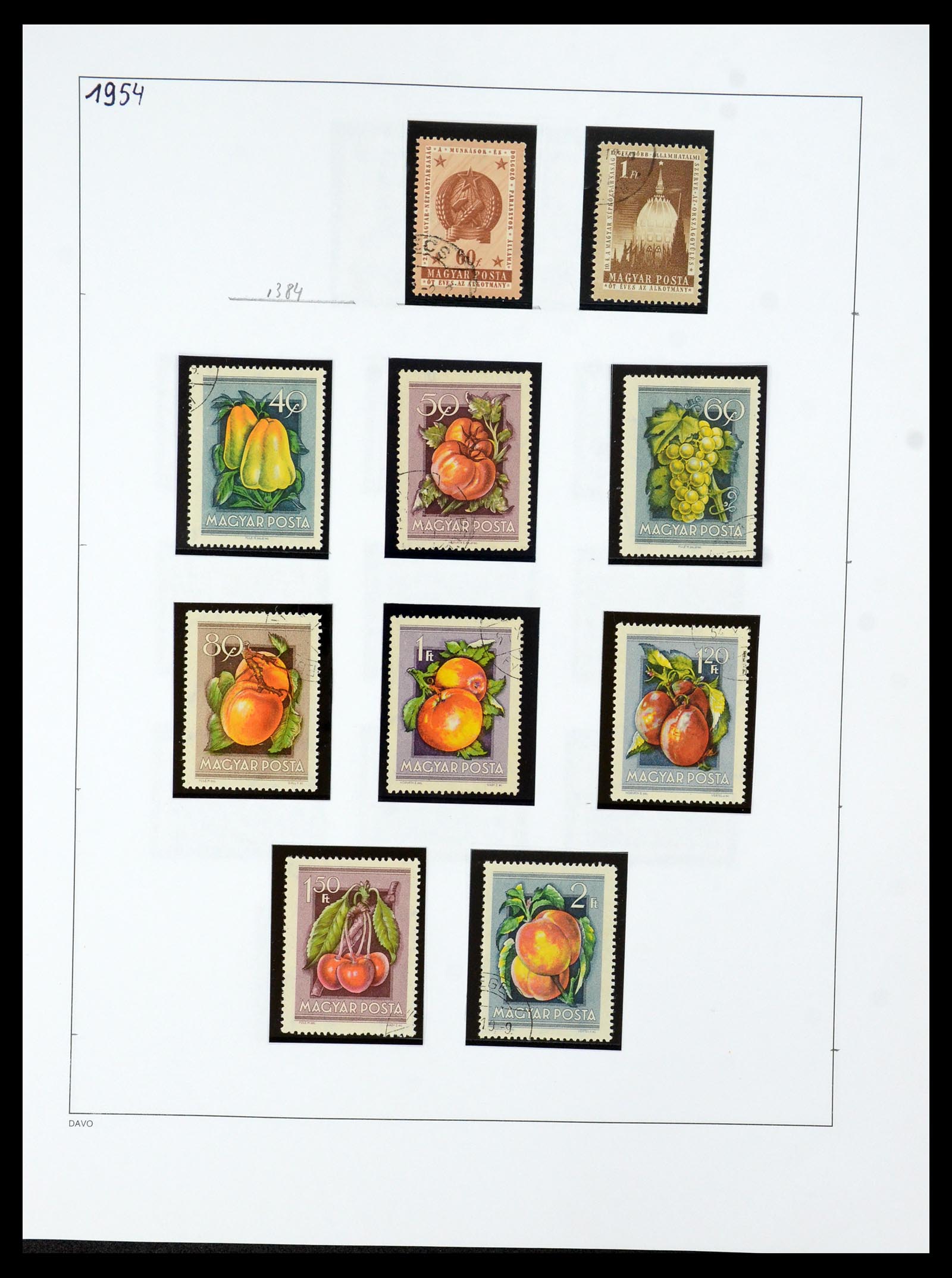 35956 089 - Postzegelverzameling 35956 Hongarije 1871-1991.