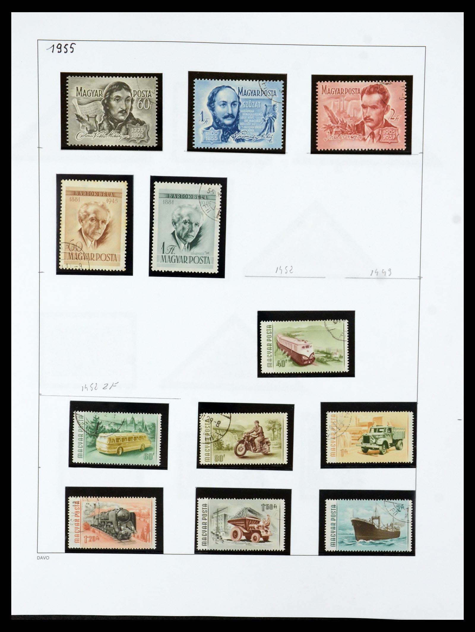 35956 093 - Postzegelverzameling 35956 Hongarije 1871-1991.