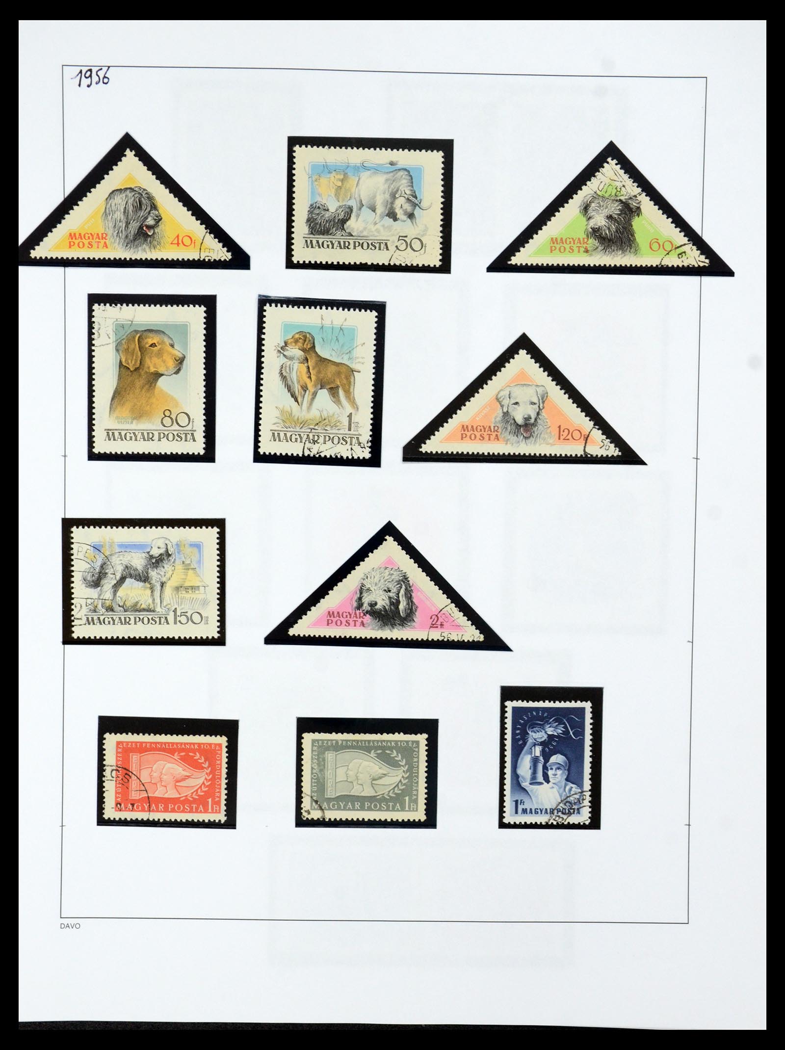 35956 094 - Postzegelverzameling 35956 Hongarije 1871-1991.