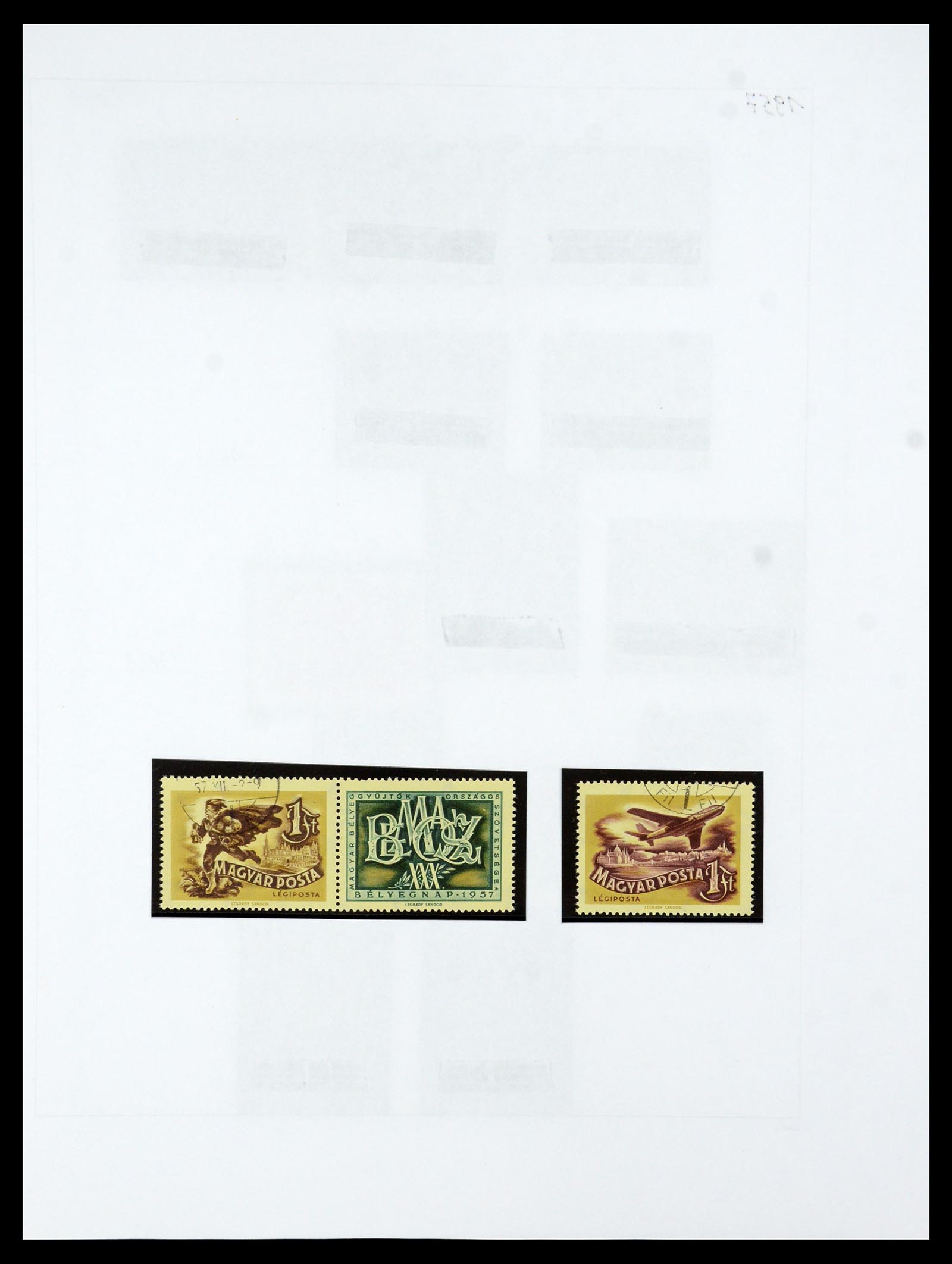 35956 097 - Postzegelverzameling 35956 Hongarije 1871-1991.