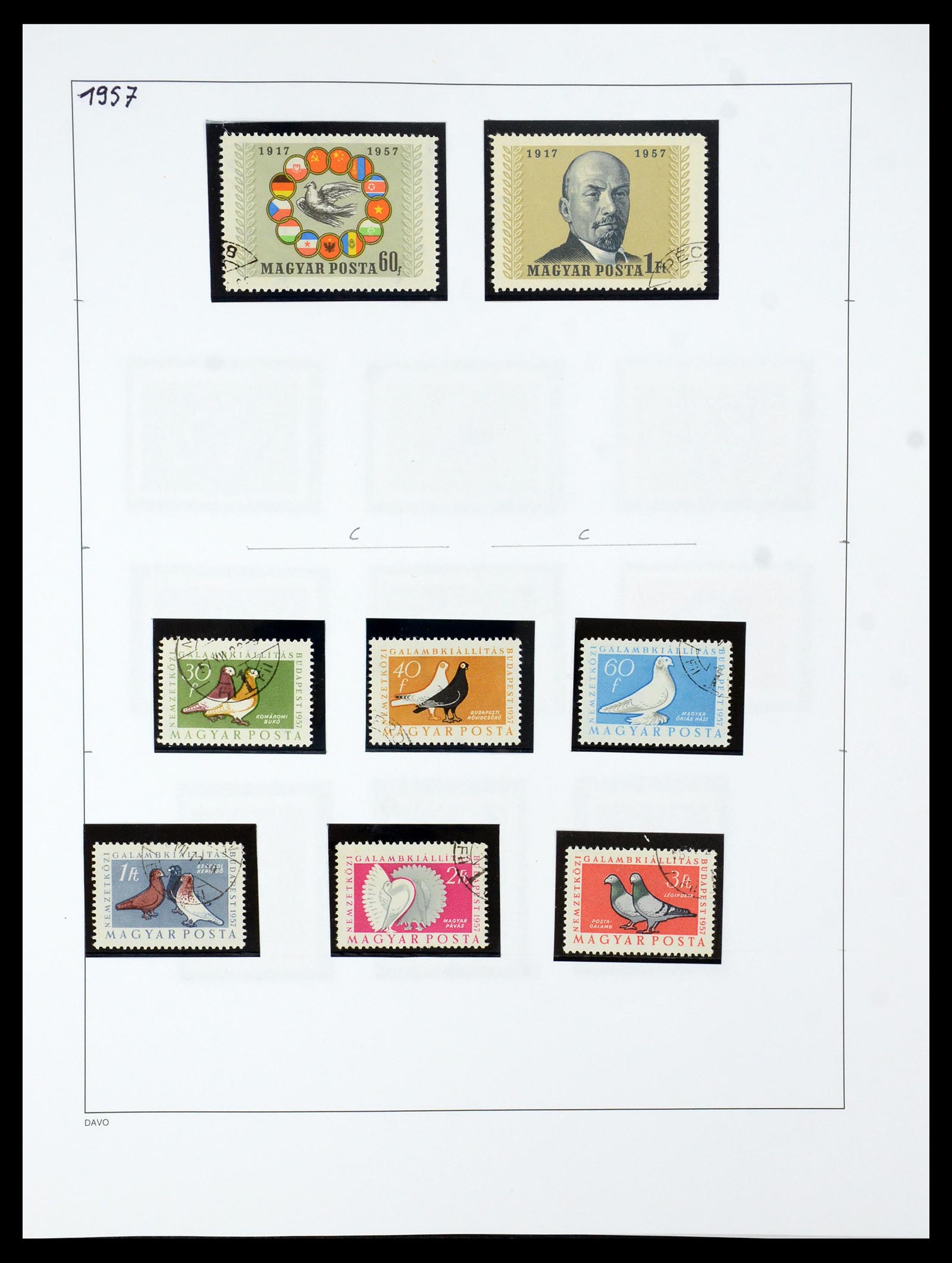 35956 099 - Postzegelverzameling 35956 Hongarije 1871-1991.