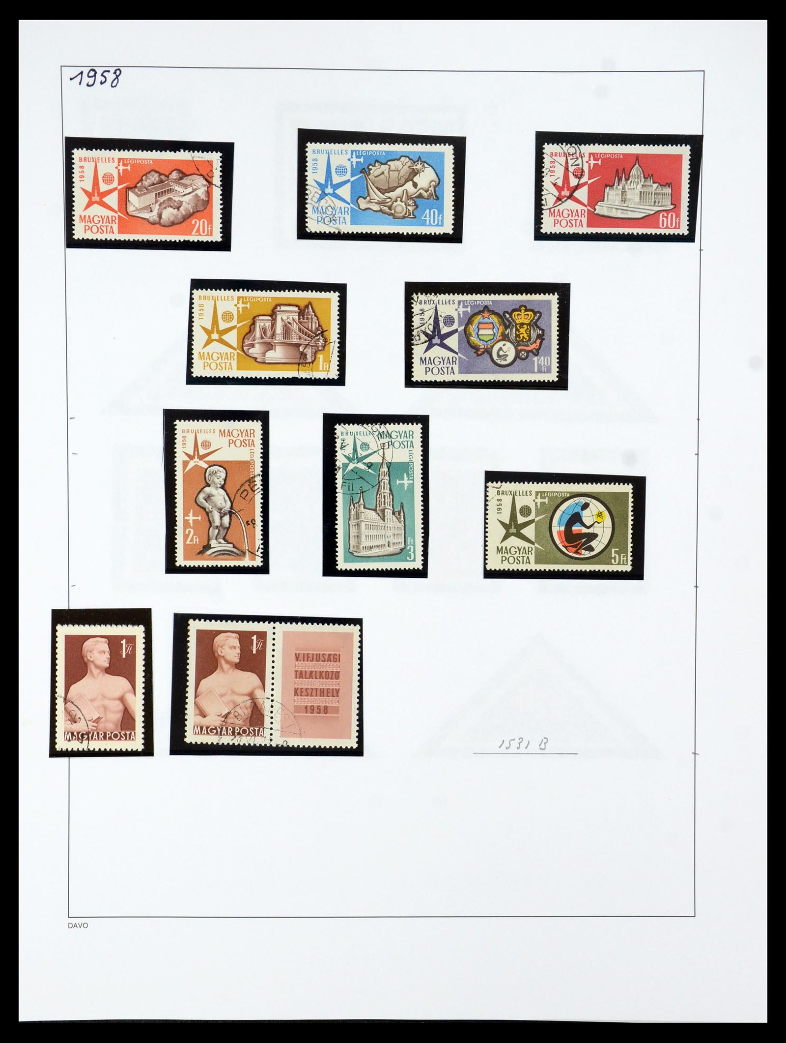 35956 102 - Postzegelverzameling 35956 Hongarije 1871-1991.