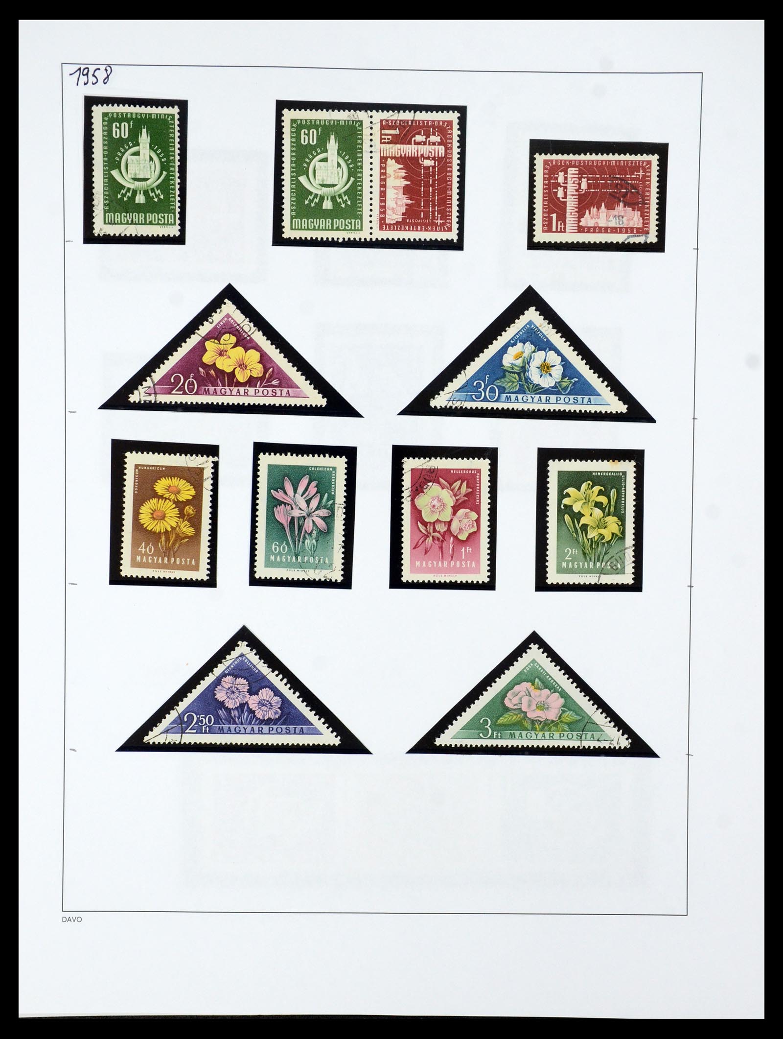35956 103 - Postzegelverzameling 35956 Hongarije 1871-1991.