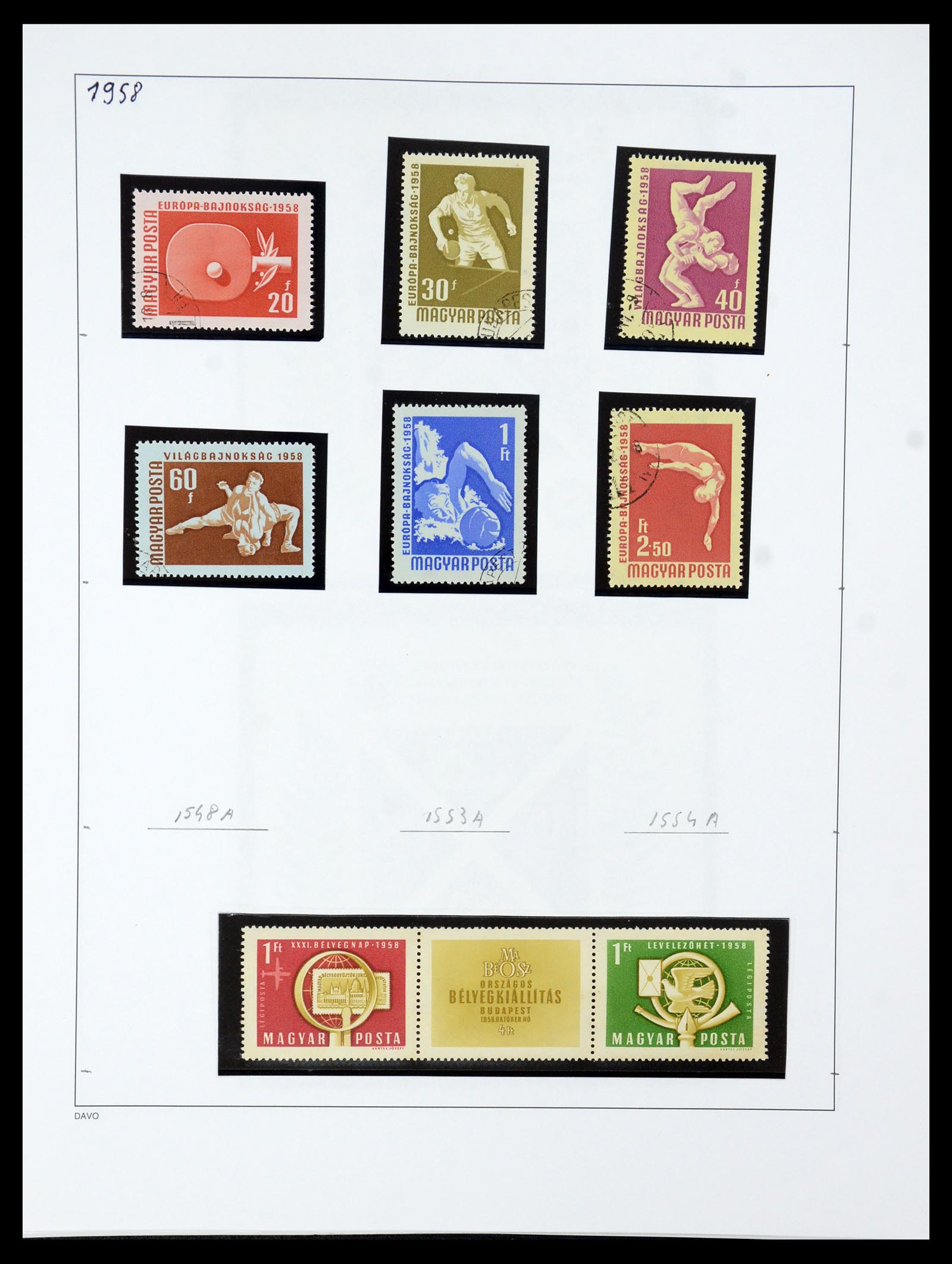 35956 104 - Postzegelverzameling 35956 Hongarije 1871-1991.