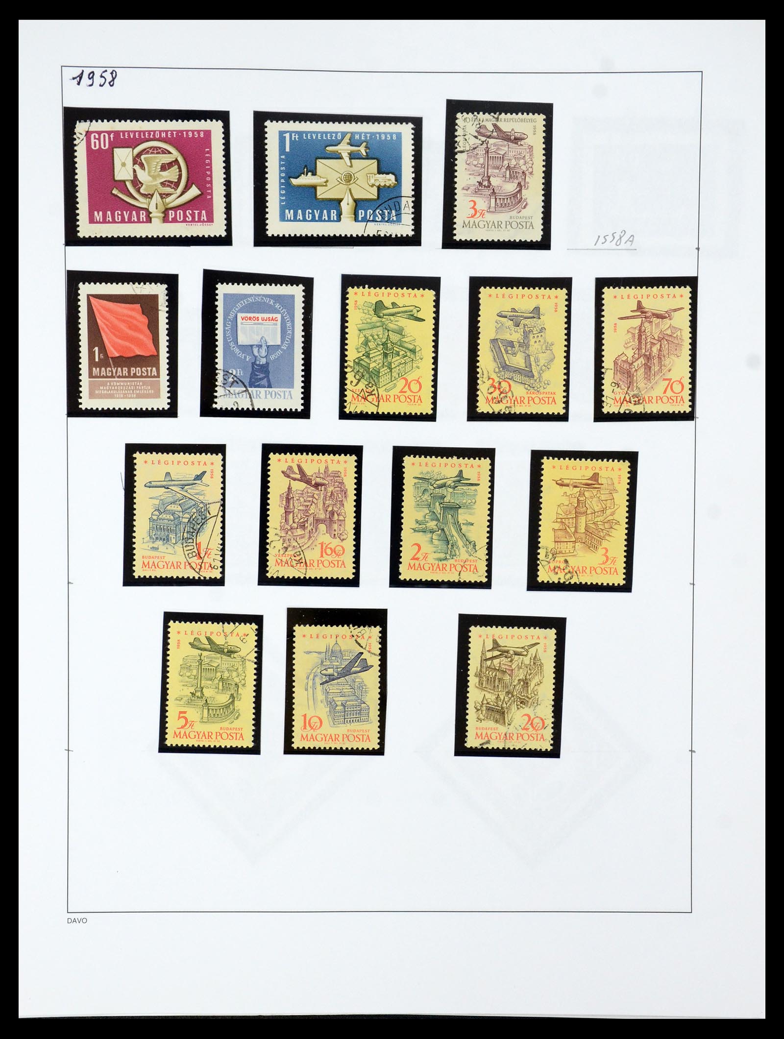 35956 106 - Postzegelverzameling 35956 Hongarije 1871-1991.