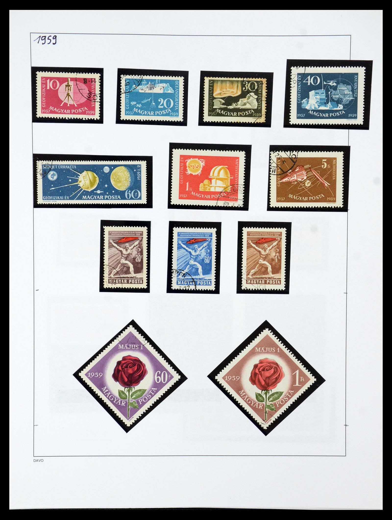35956 107 - Postzegelverzameling 35956 Hongarije 1871-1991.