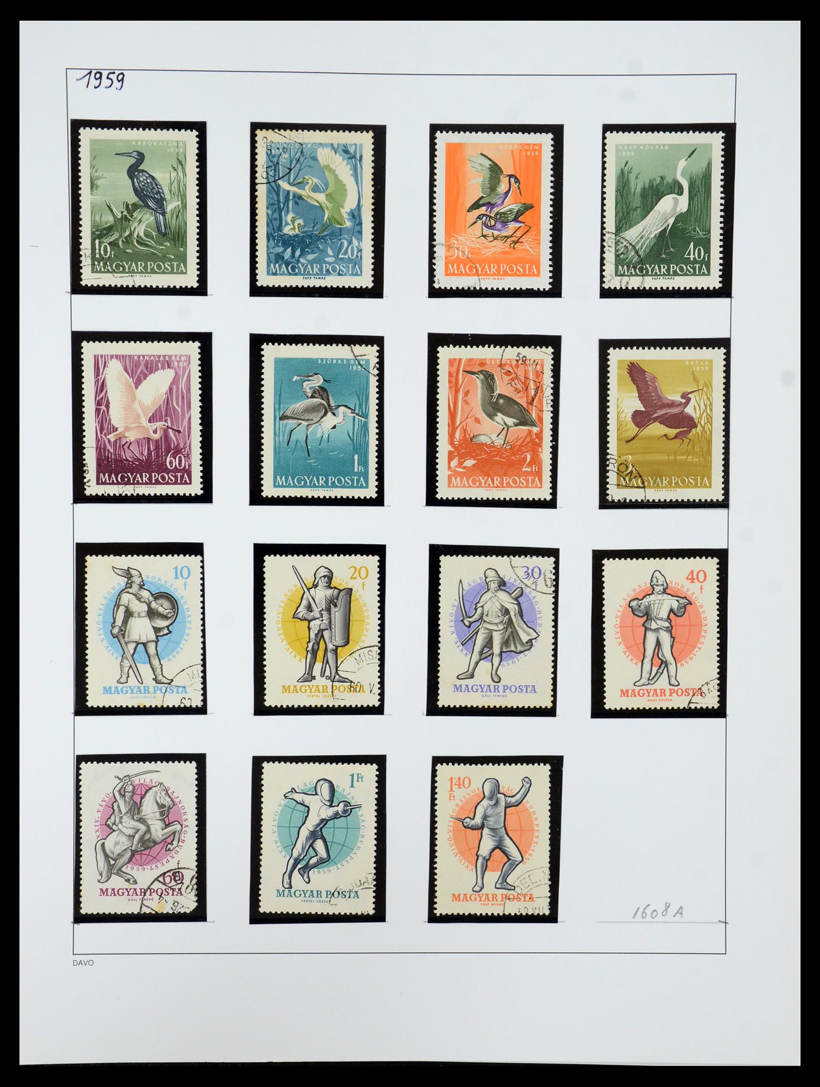 35956 110 - Postzegelverzameling 35956 Hongarije 1871-1991.