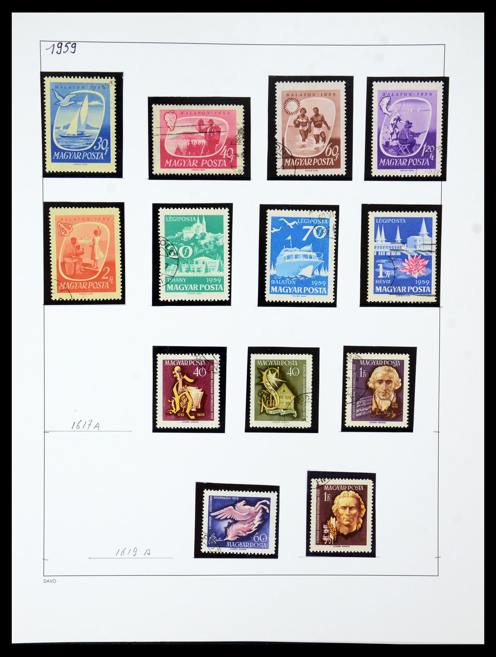35956 111 - Postzegelverzameling 35956 Hongarije 1871-1991.