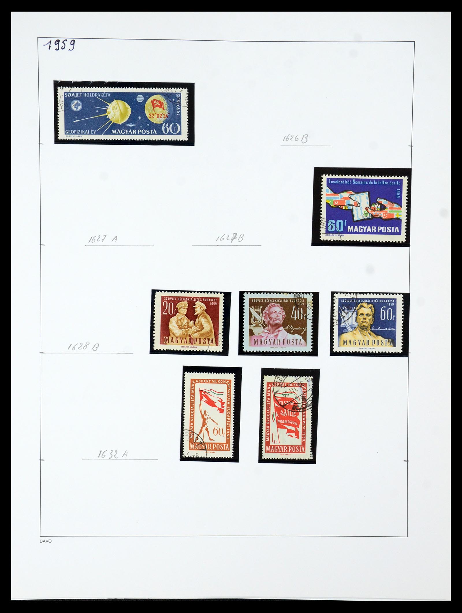 35956 112 - Postzegelverzameling 35956 Hongarije 1871-1991.