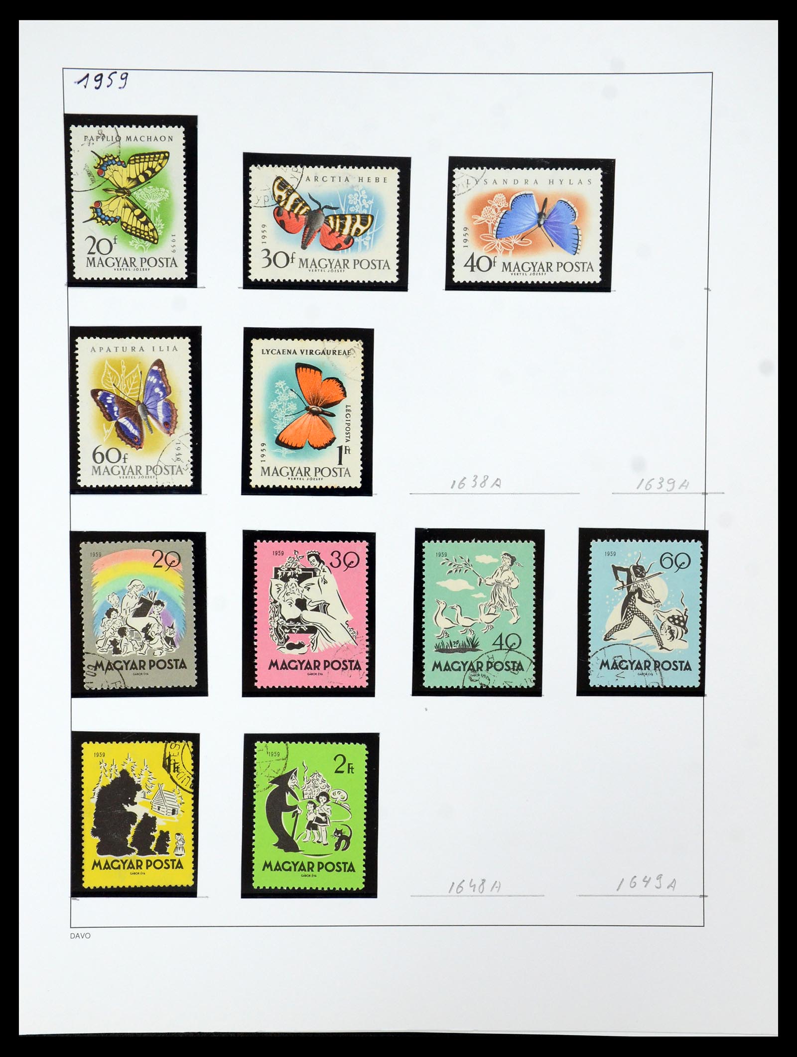 35956 113 - Postzegelverzameling 35956 Hongarije 1871-1991.