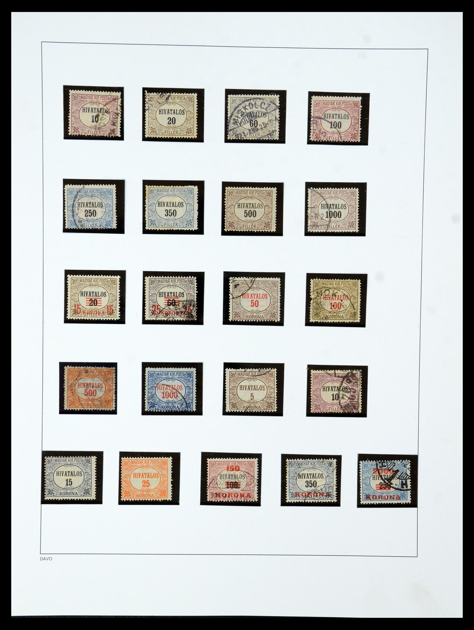 35956 114 - Postzegelverzameling 35956 Hongarije 1871-1991.
