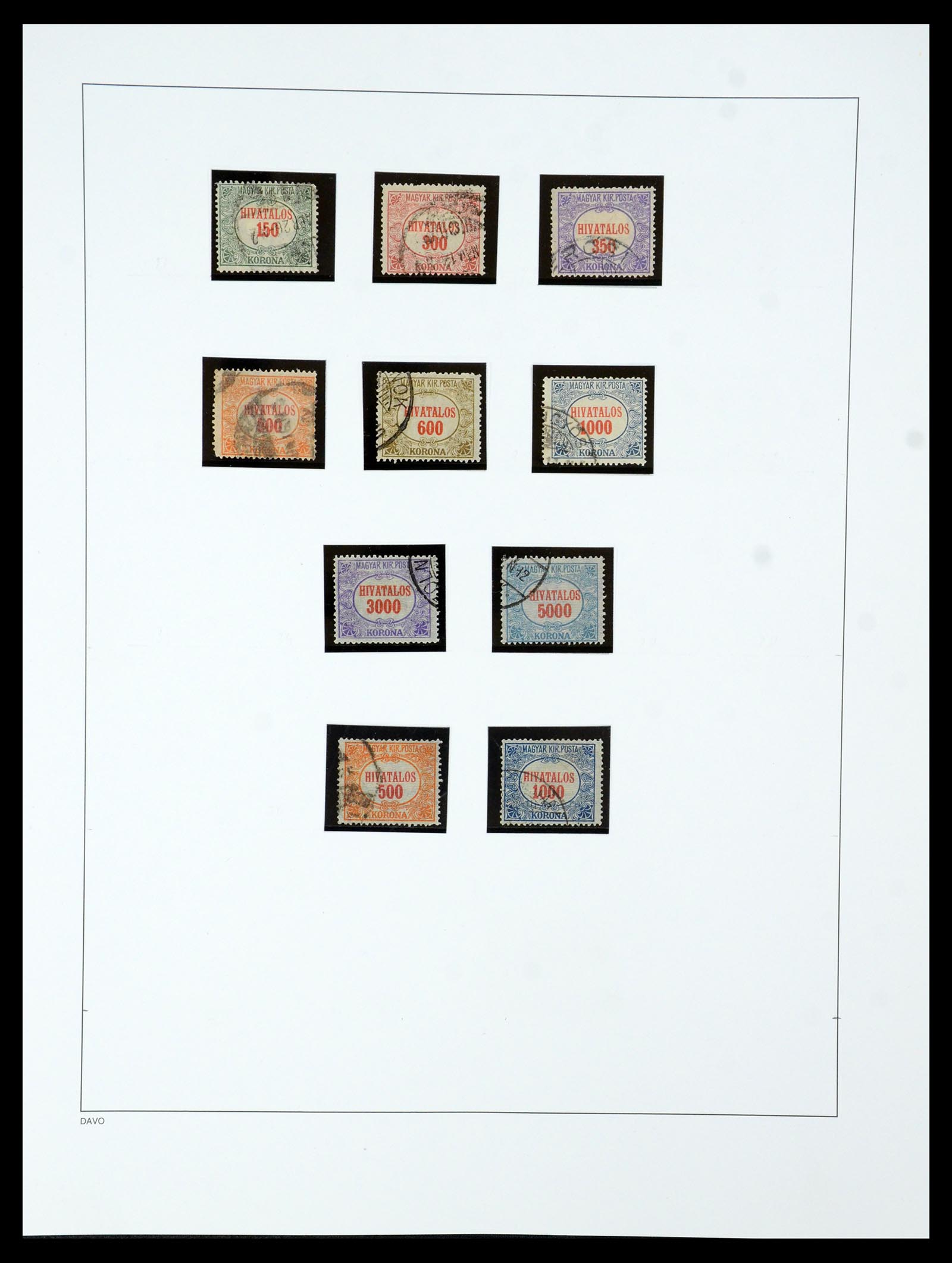 35956 115 - Postzegelverzameling 35956 Hongarije 1871-1991.
