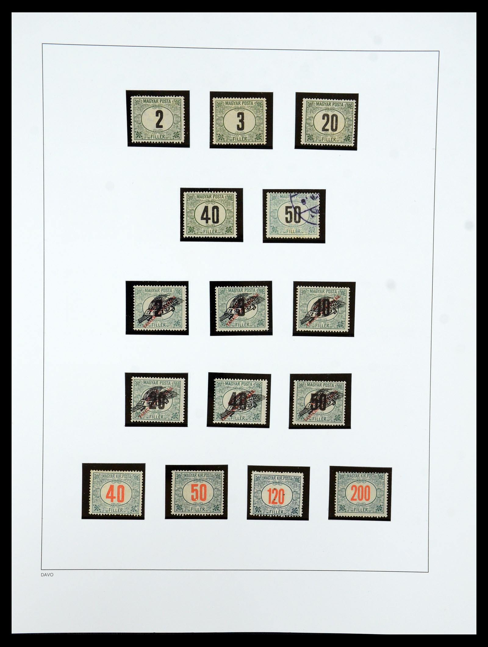 35956 118 - Postzegelverzameling 35956 Hongarije 1871-1991.