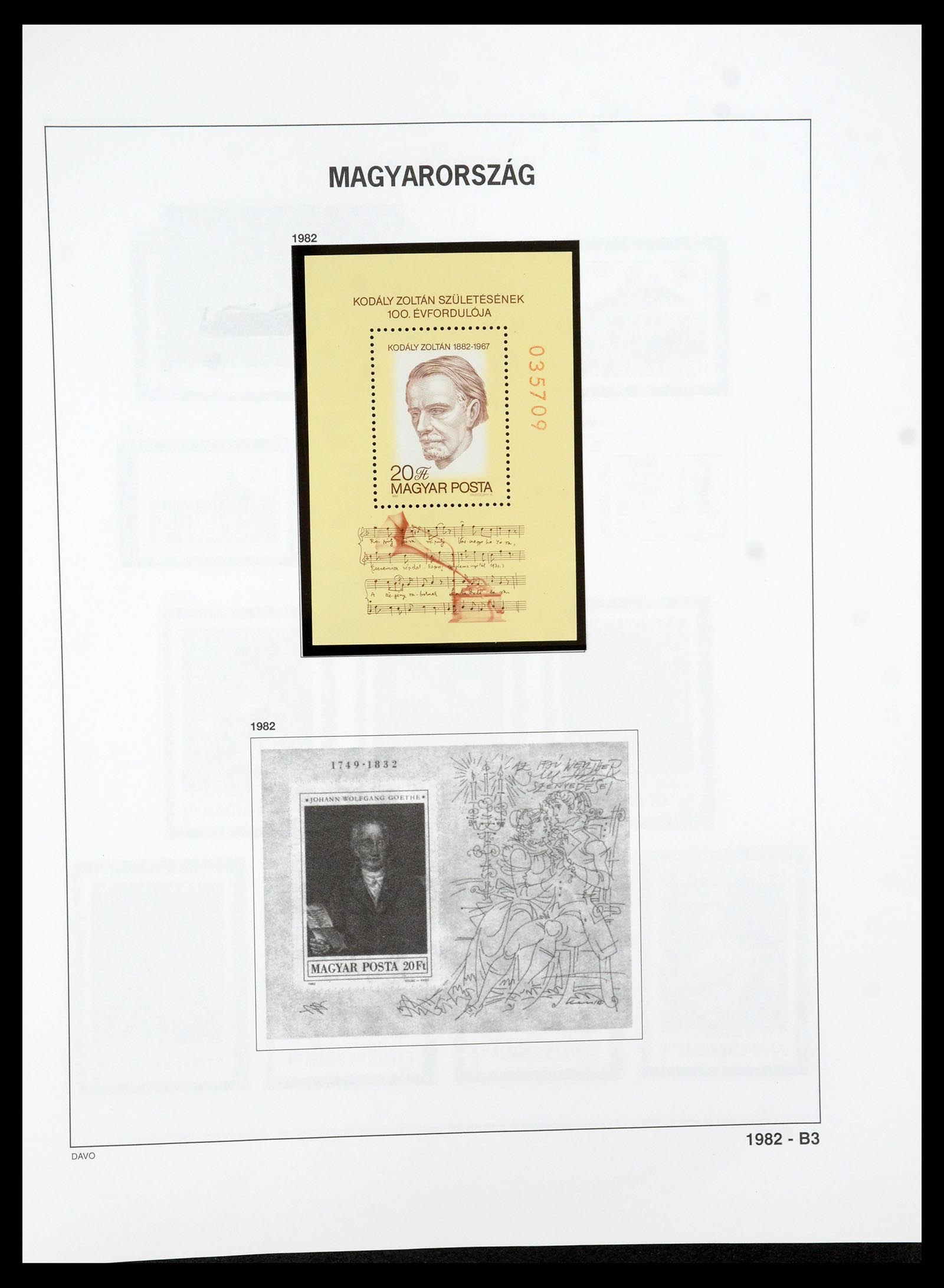 35956 441 - Postzegelverzameling 35956 Hongarije 1871-1991.