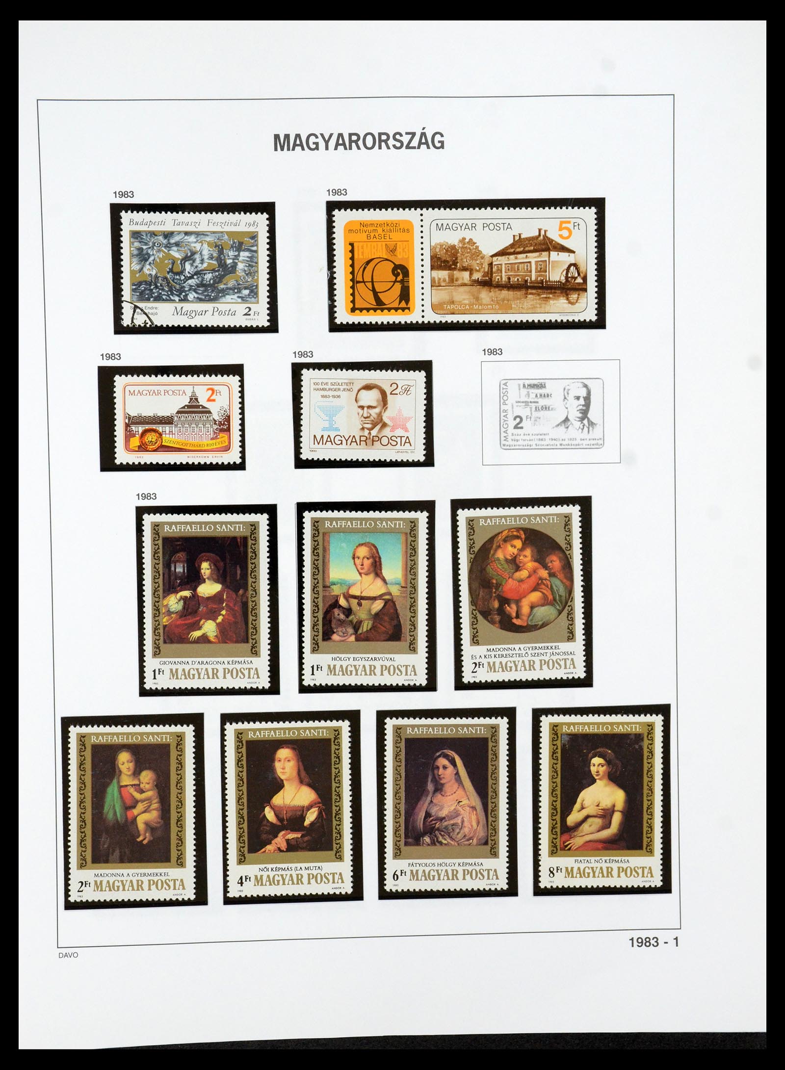 35956 442 - Postzegelverzameling 35956 Hongarije 1871-1991.