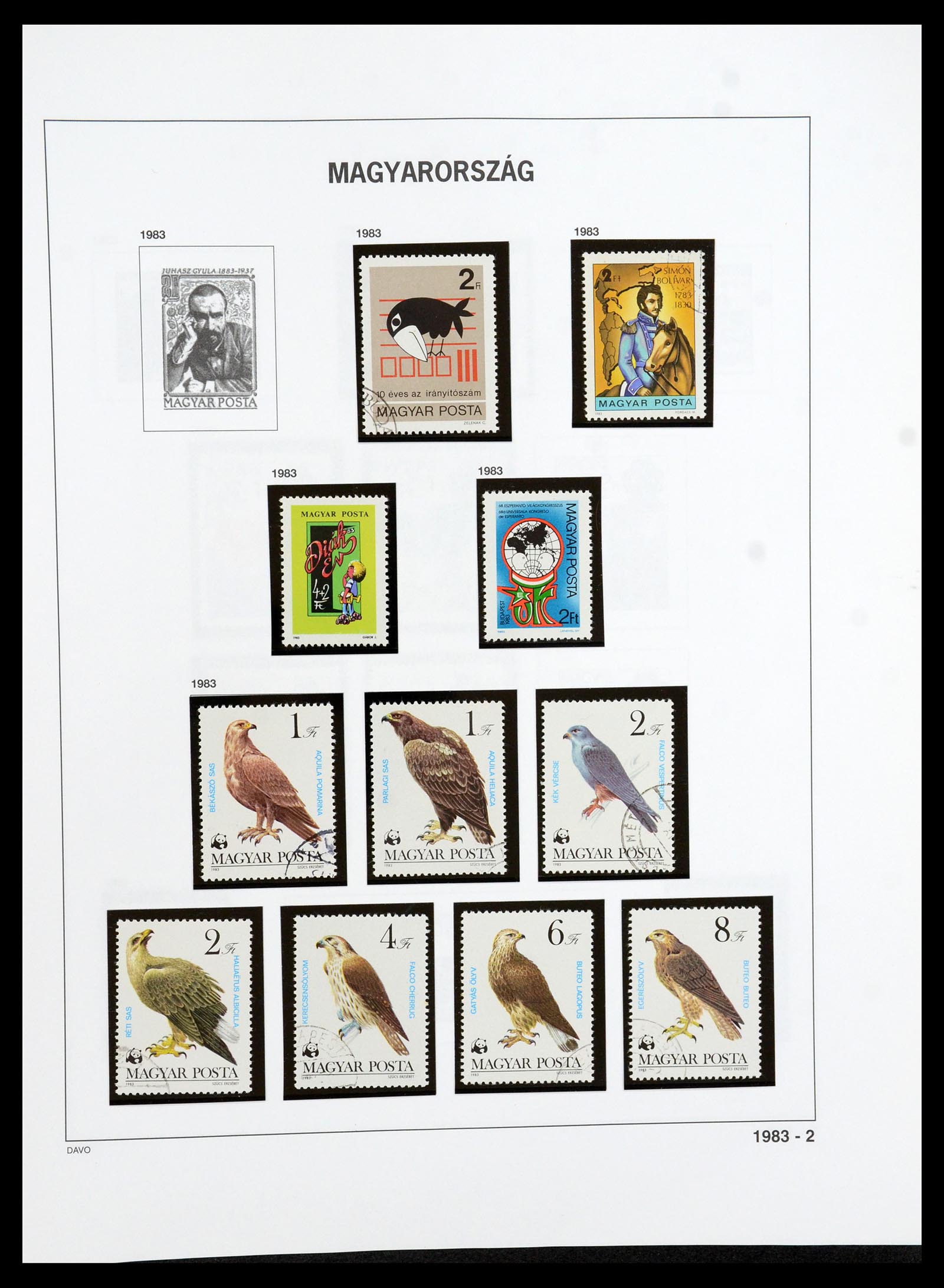 35956 444 - Postzegelverzameling 35956 Hongarije 1871-1991.