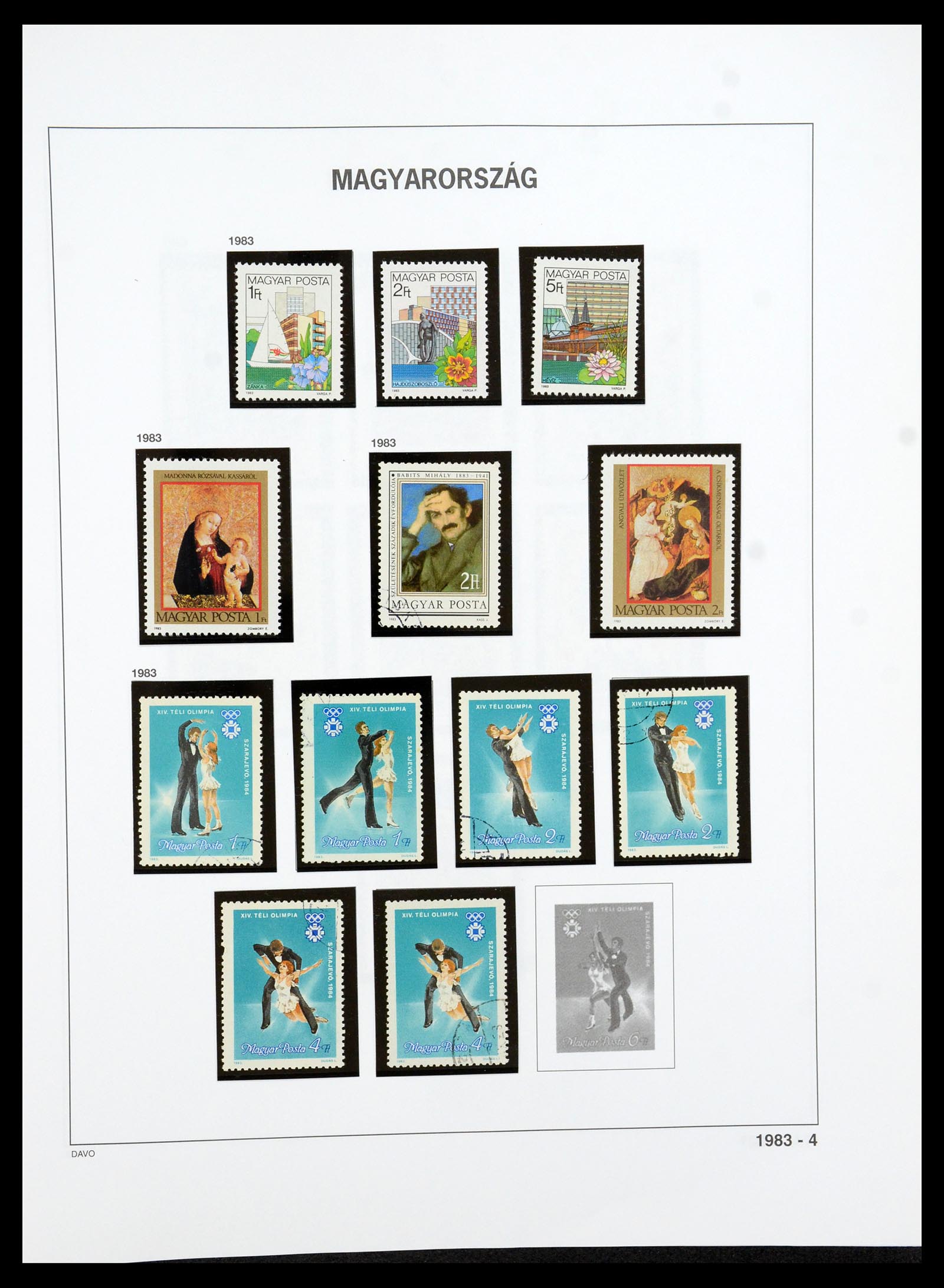 35956 446 - Postzegelverzameling 35956 Hongarije 1871-1991.