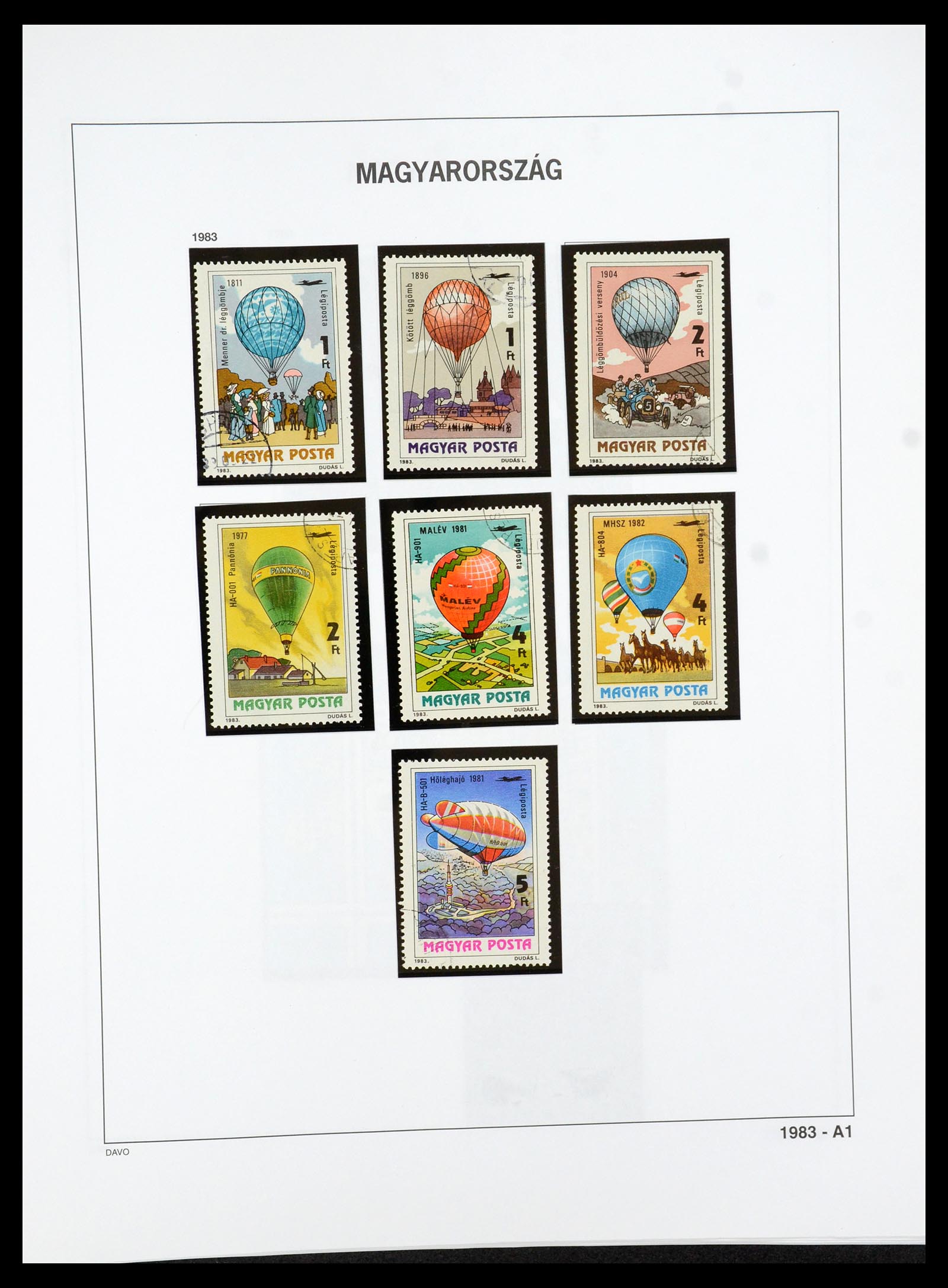 35956 447 - Postzegelverzameling 35956 Hongarije 1871-1991.