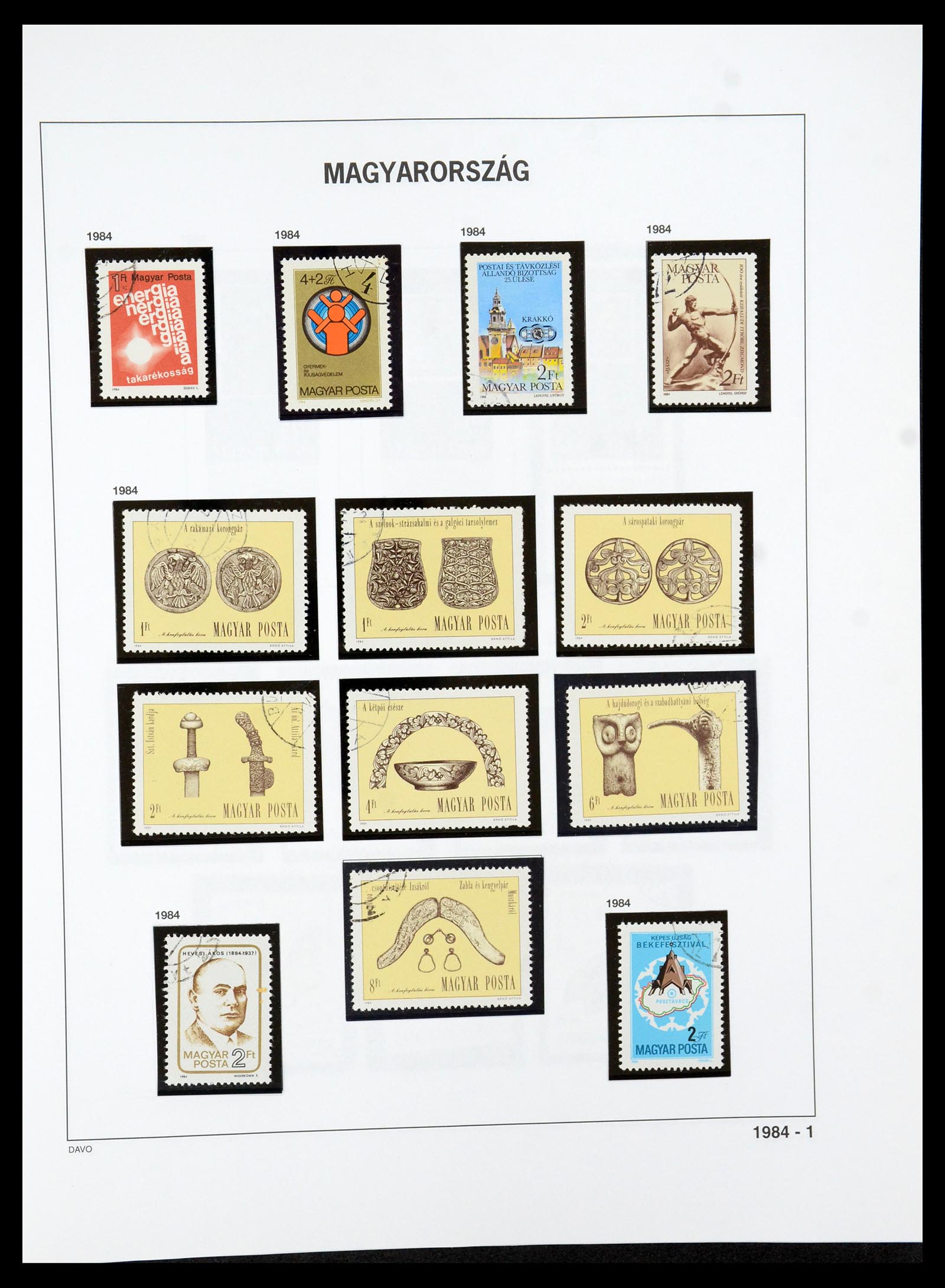 35956 452 - Postzegelverzameling 35956 Hongarije 1871-1991.