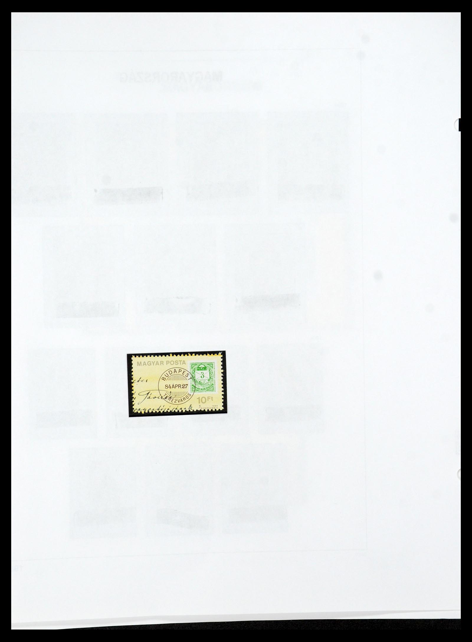 35956 458 - Postzegelverzameling 35956 Hongarije 1871-1991.