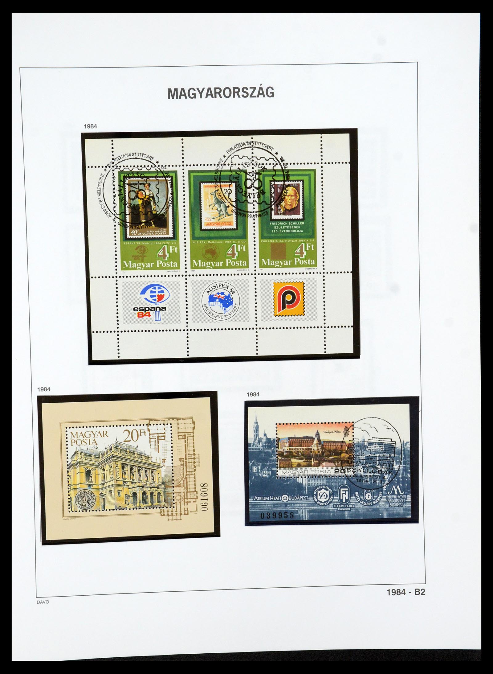 35956 460 - Postzegelverzameling 35956 Hongarije 1871-1991.
