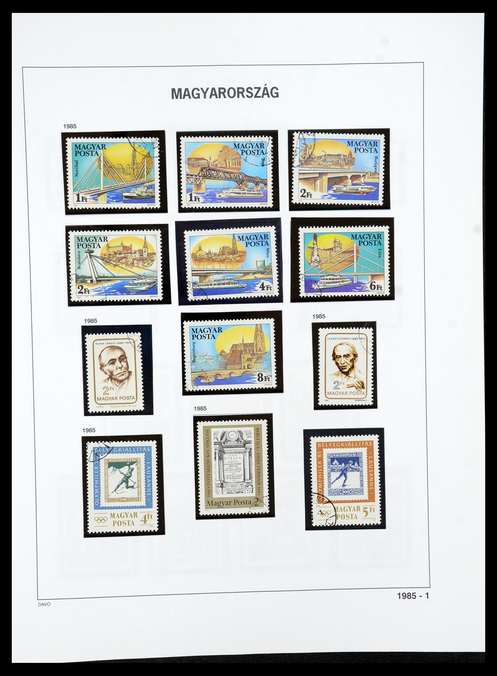 35956 461 - Postzegelverzameling 35956 Hongarije 1871-1991.