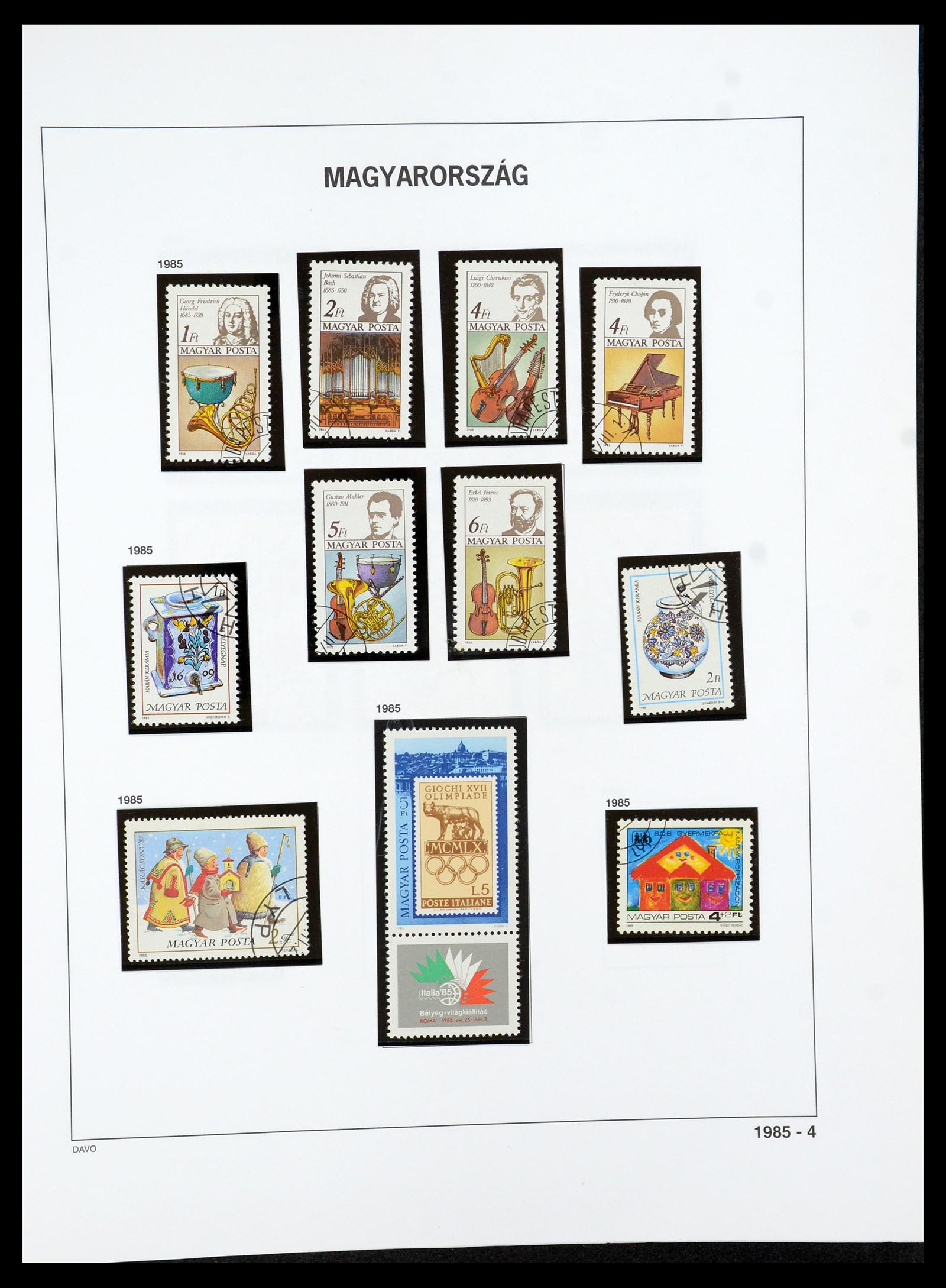 35956 465 - Postzegelverzameling 35956 Hongarije 1871-1991.
