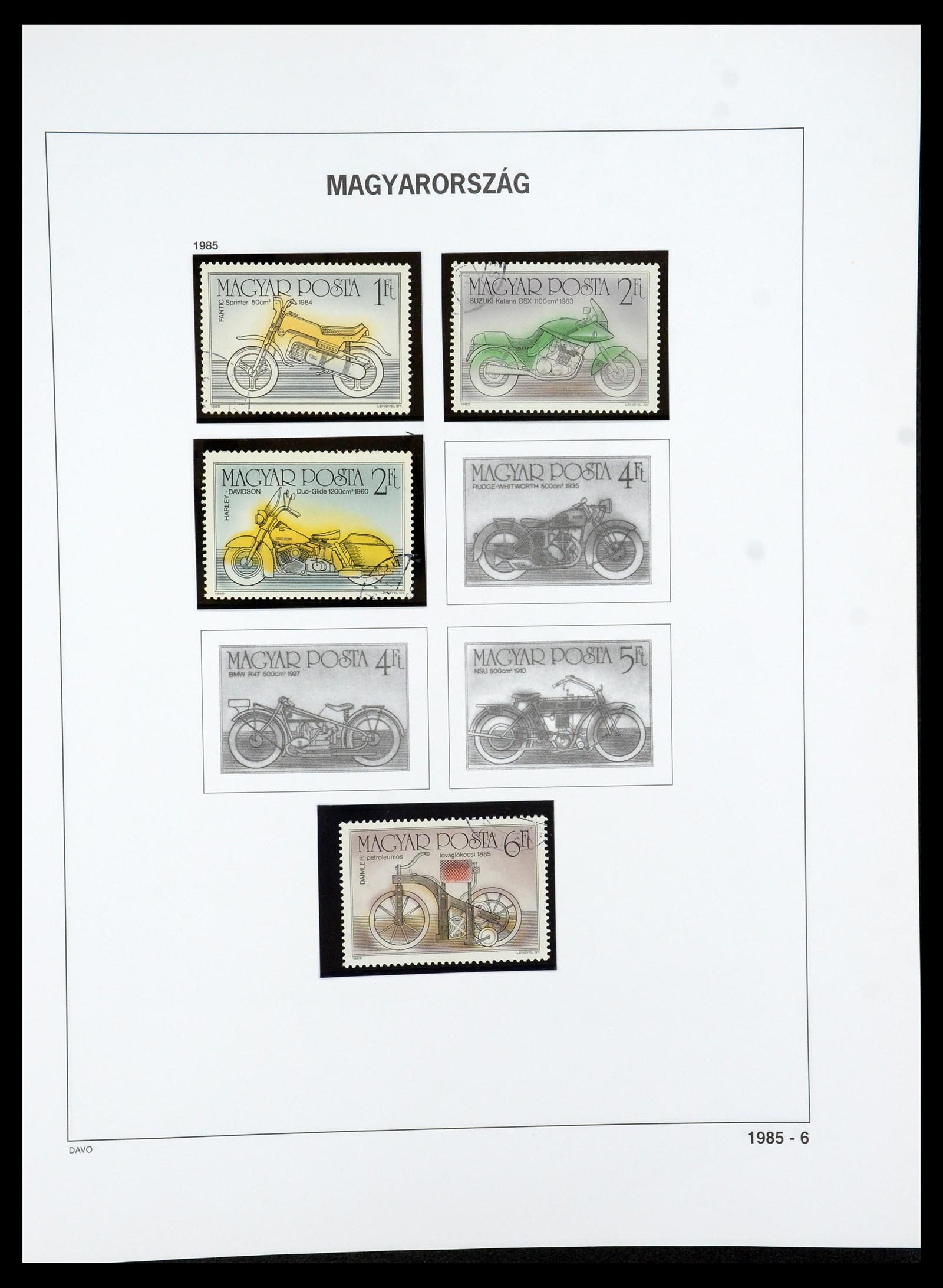 35956 468 - Stamp collection 35956 Hungary 1871-1991.