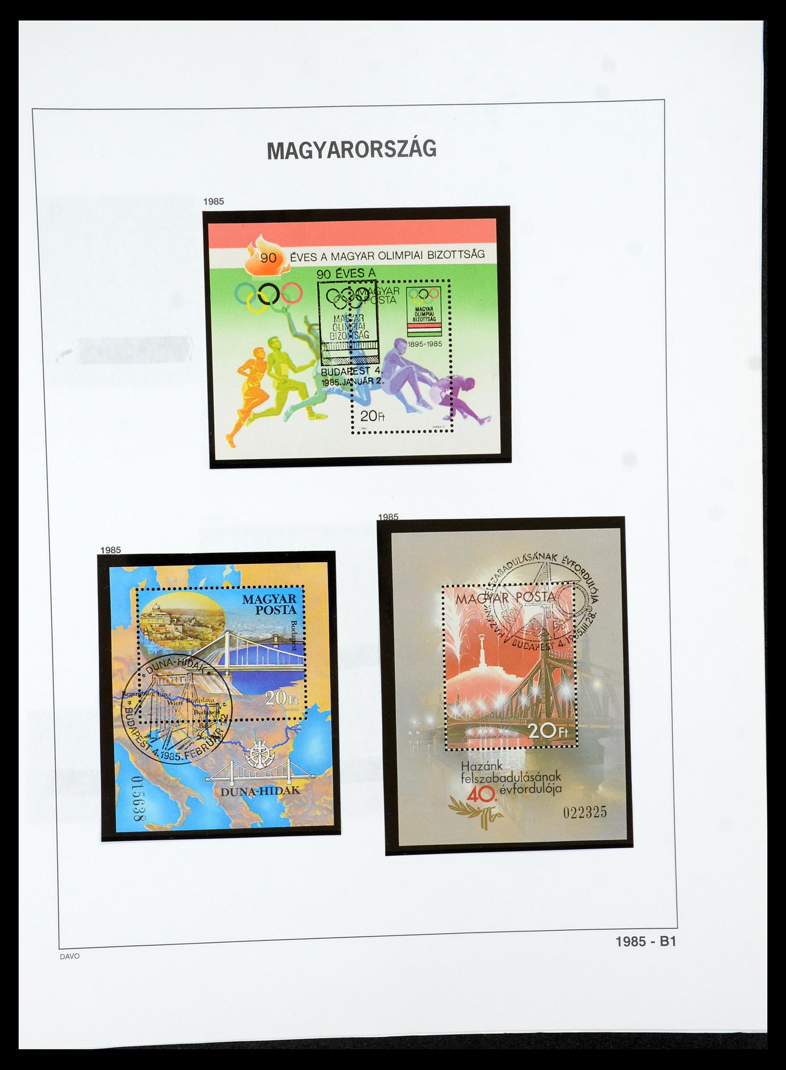 35956 470 - Postzegelverzameling 35956 Hongarije 1871-1991.