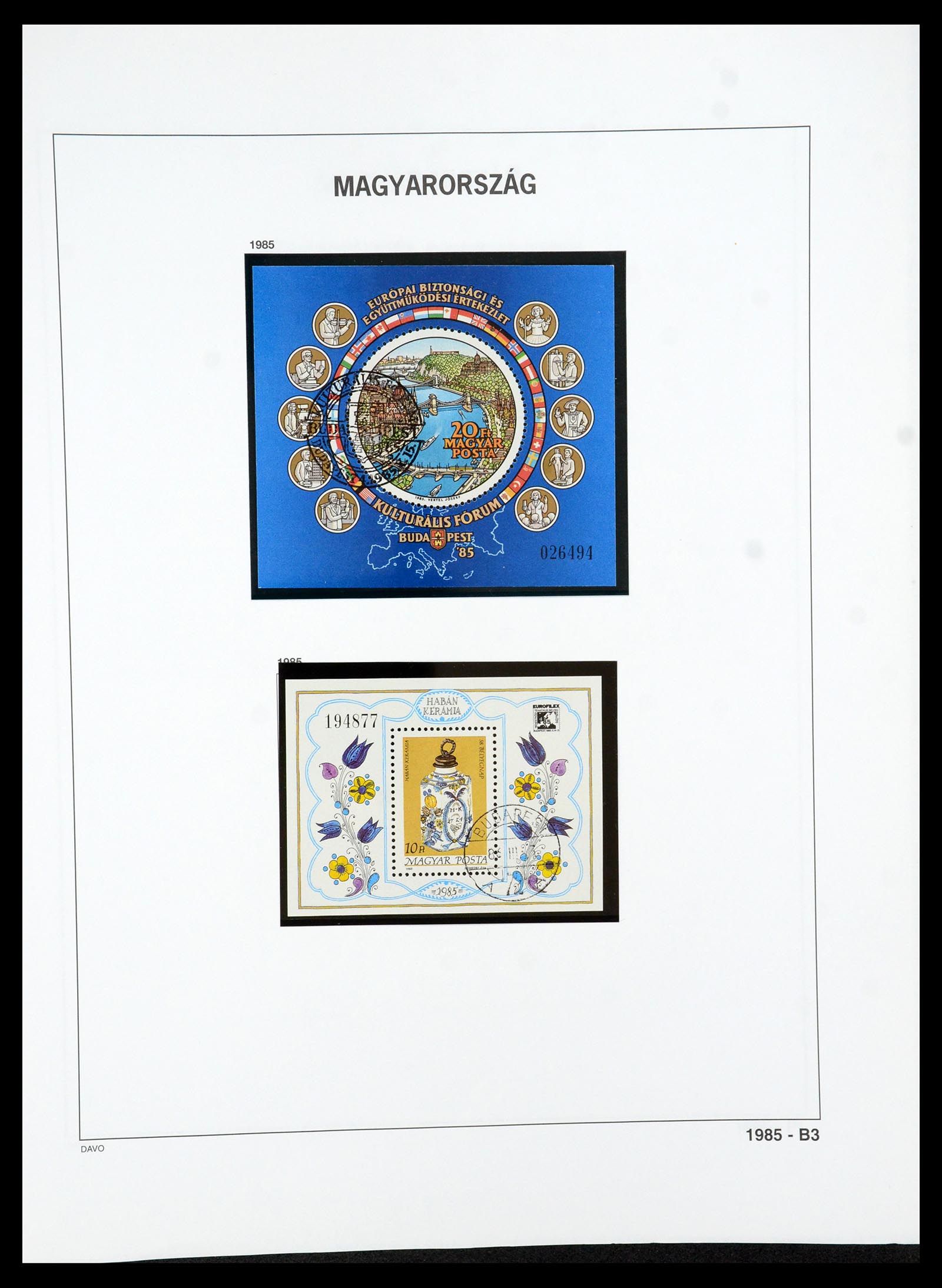 35956 475 - Postzegelverzameling 35956 Hongarije 1871-1991.