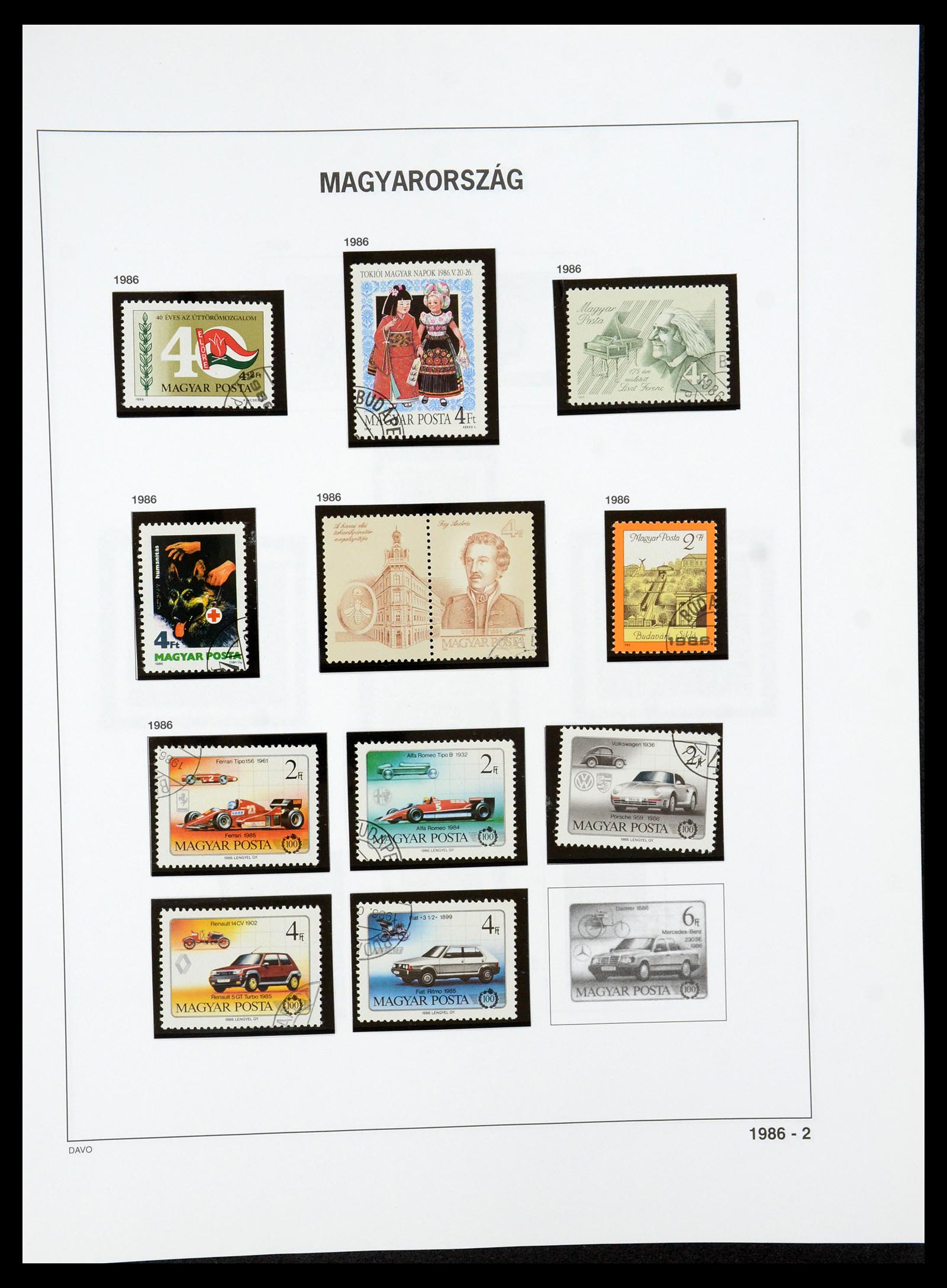 35956 478 - Postzegelverzameling 35956 Hongarije 1871-1991.