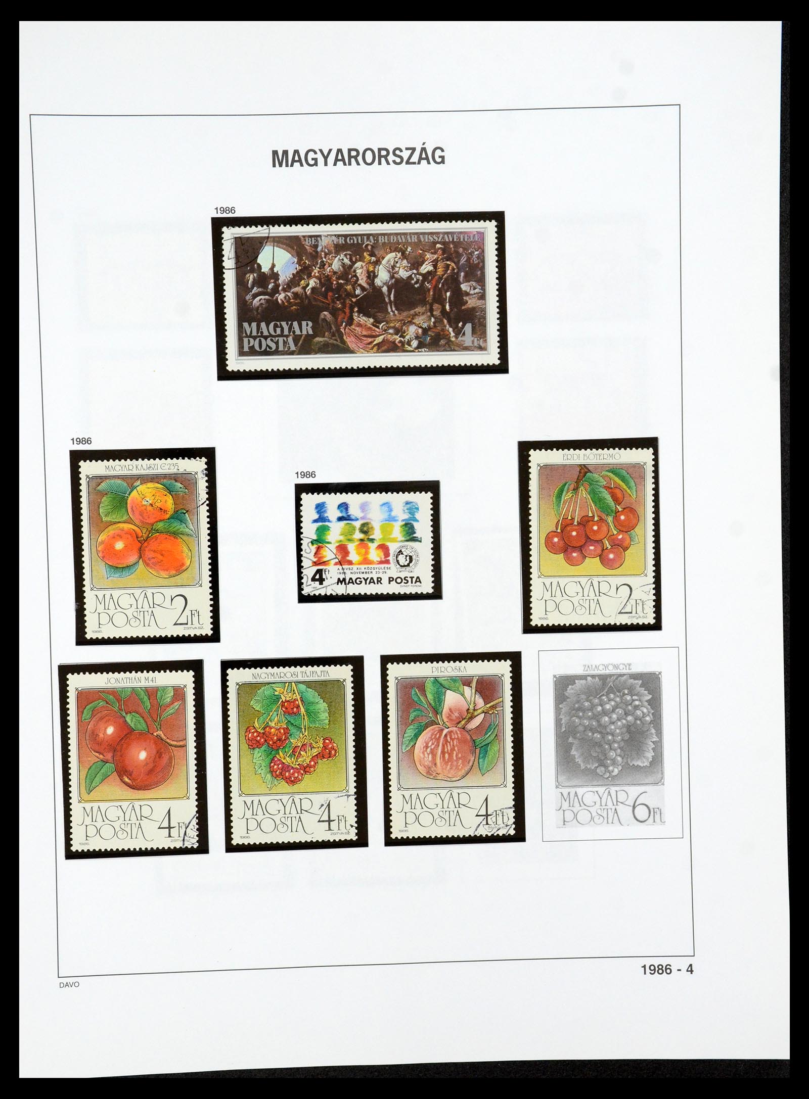 35956 480 - Postzegelverzameling 35956 Hongarije 1871-1991.