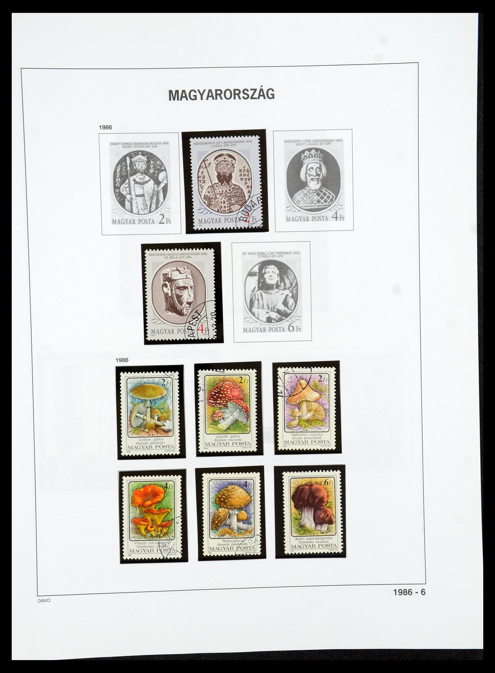 35956 482 - Postzegelverzameling 35956 Hongarije 1871-1991.