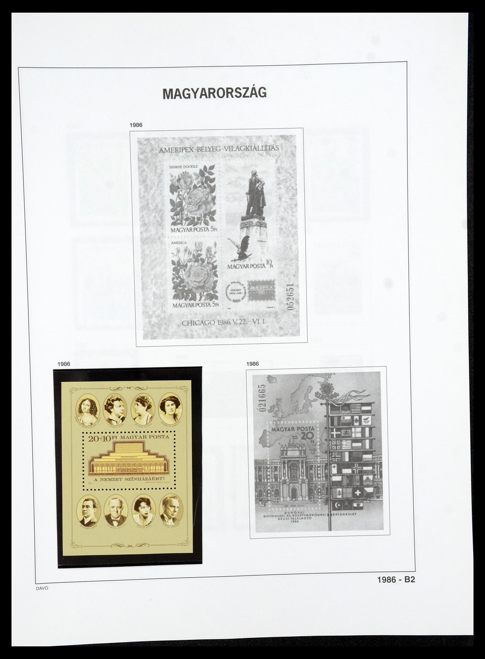 35956 486 - Postzegelverzameling 35956 Hongarije 1871-1991.