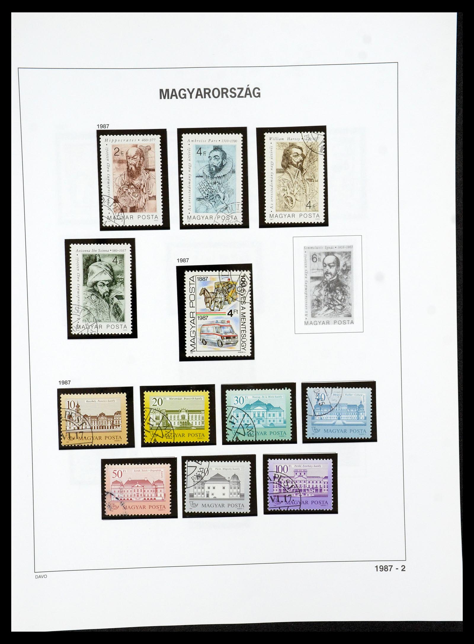 35956 488 - Postzegelverzameling 35956 Hongarije 1871-1991.